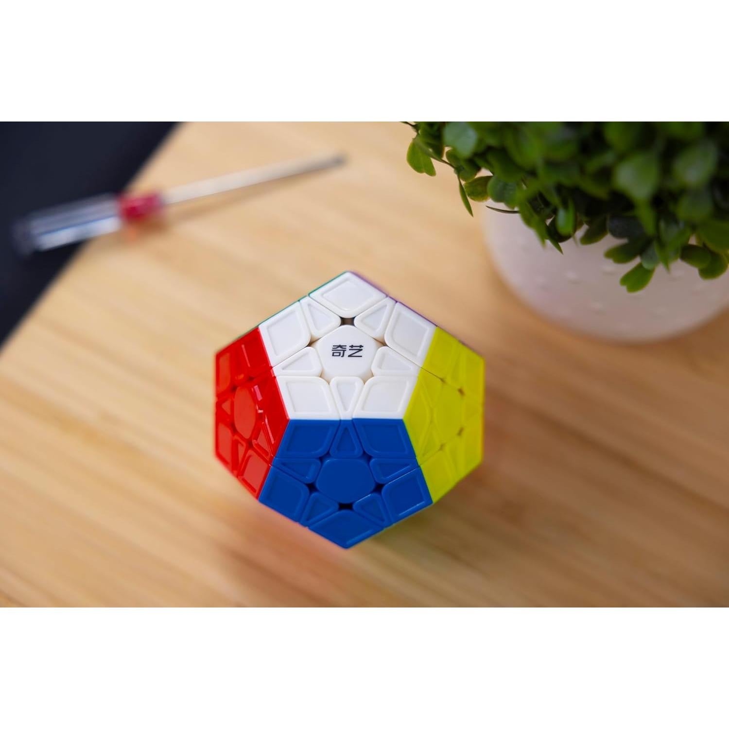 Cubo Mágico Megaminx iYallow Sin Pegatinas 8.4 cm Juguete