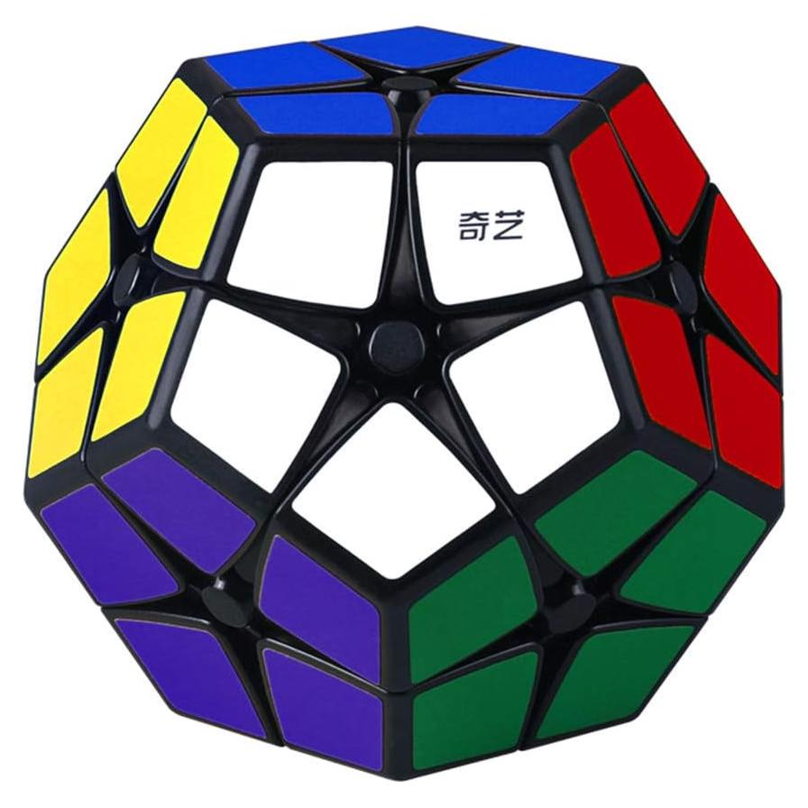 Cubo Kilominx 2x2 CuberSpeed Negro Rompecabezas Rápido