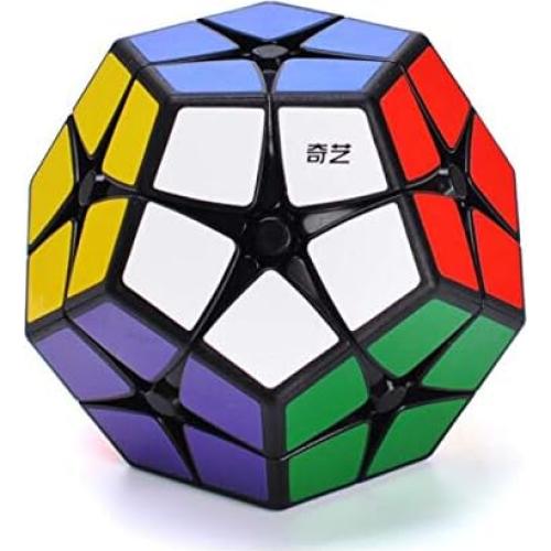 Cubo Kilominx 2x2 CuberSpeed Negro Rompecabezas Rápido