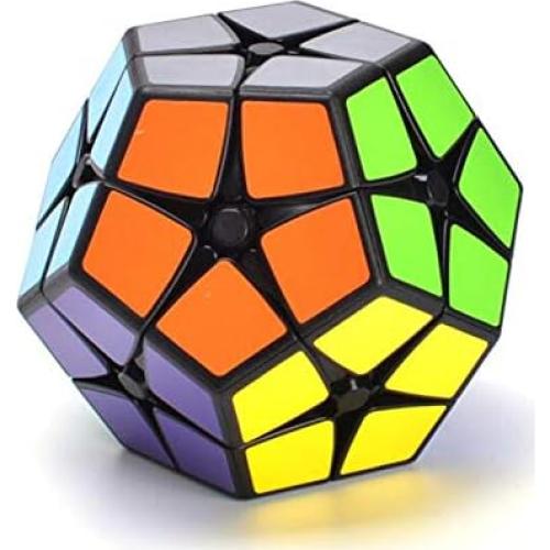 Cubo Kilominx 2x2 CuberSpeed Negro Rompecabezas Rápido