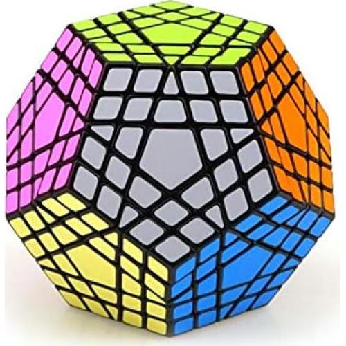 Cubo de Velocidad Gigaminx Cuberspeed 5x5 Negro 30x15x20 cm