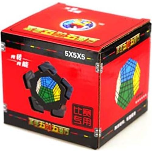 Cubo de Velocidad Gigaminx Cuberspeed 5x5 Negro 30x15x20 cm