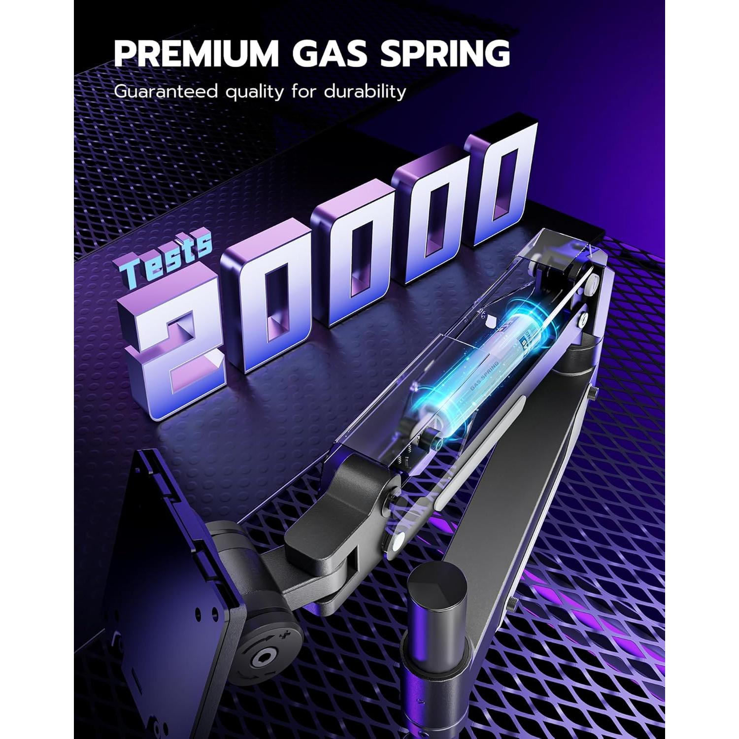 Soporte de Monitor ARES WING Ajustable para Pantallas de 24 a 57"