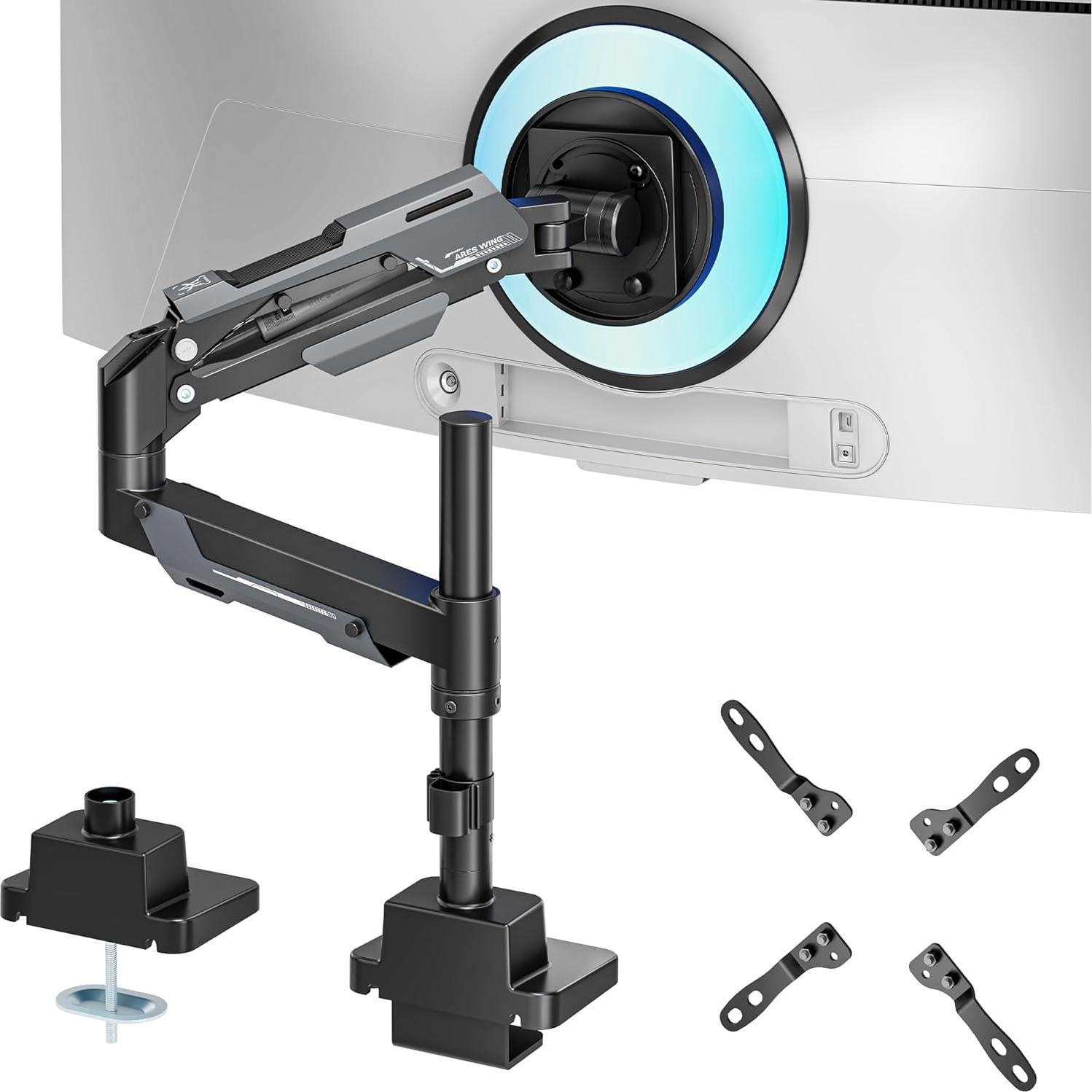 Soporte de Monitor ARES WING Ajustable para Pantallas de 24 a 57"