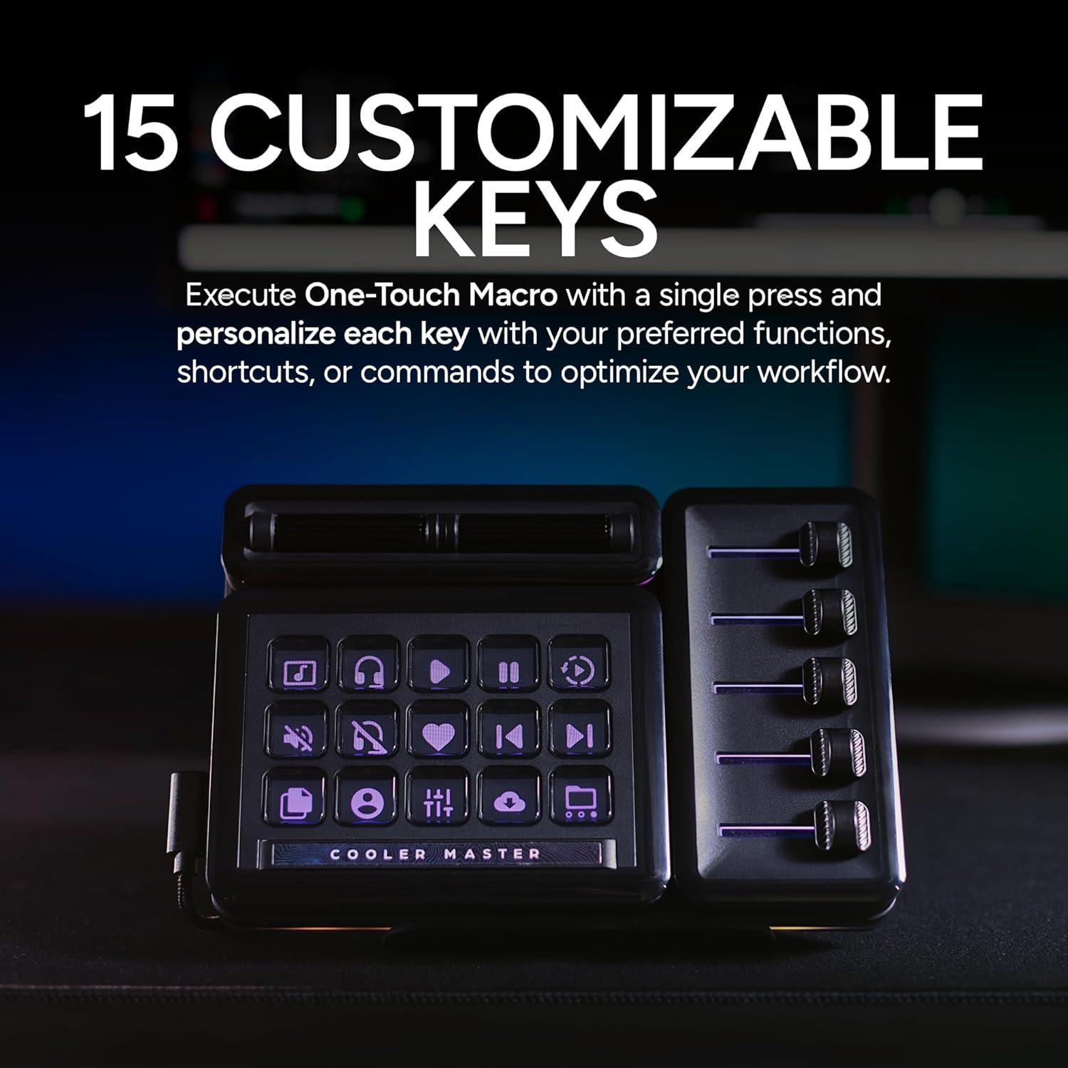 Kit de Creación Modular MasterHUB Cooler Master - 15 Teclas IPS