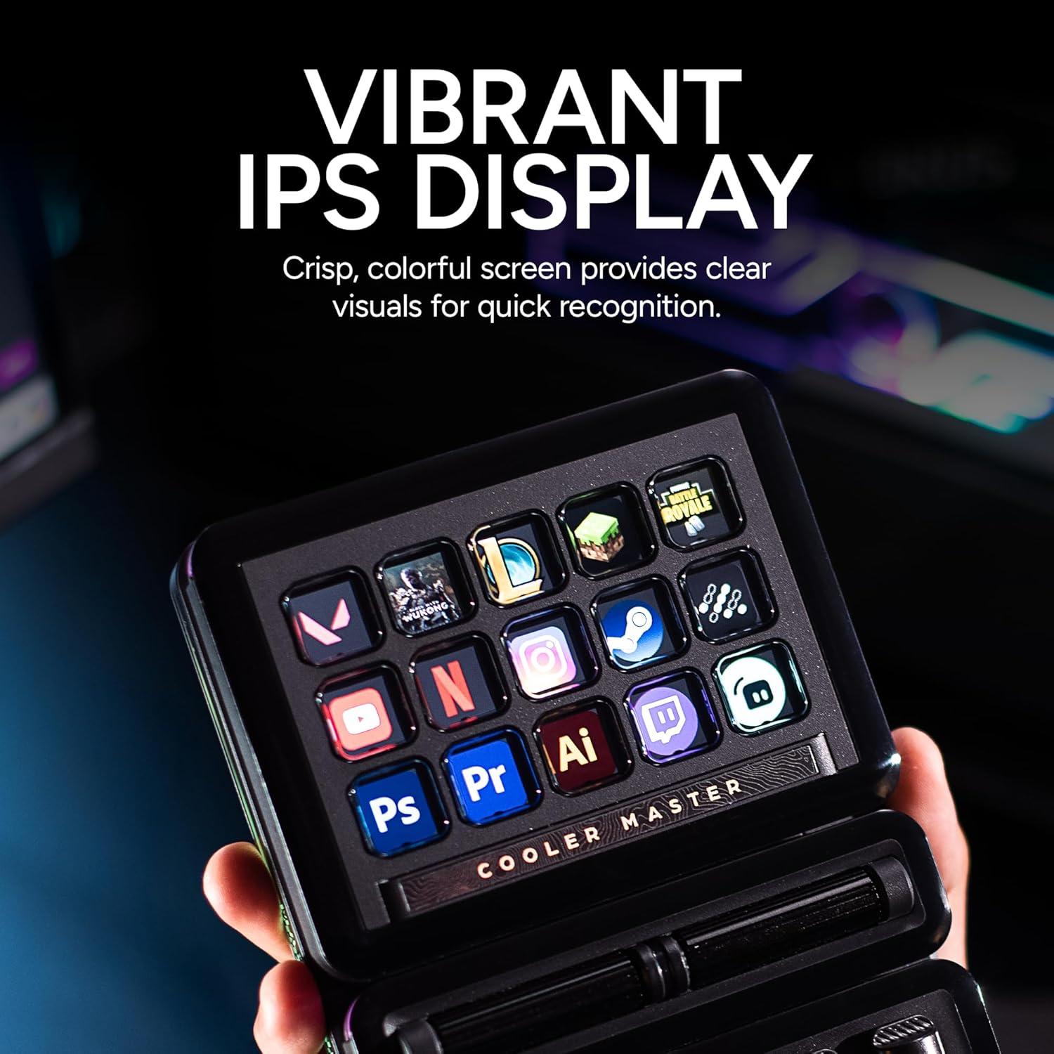 Kit de Creación Modular MasterHUB Cooler Master - 15 Teclas IPS