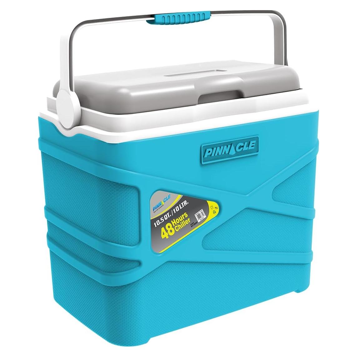 Nevera Aislada Pinnacle QIB 10L Azul para Camping y Picnic