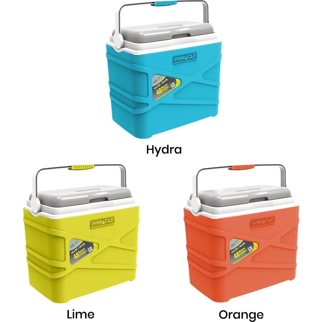 Nevera Aislada Pinnacle QIB 10L Azul para Camping y Picnic