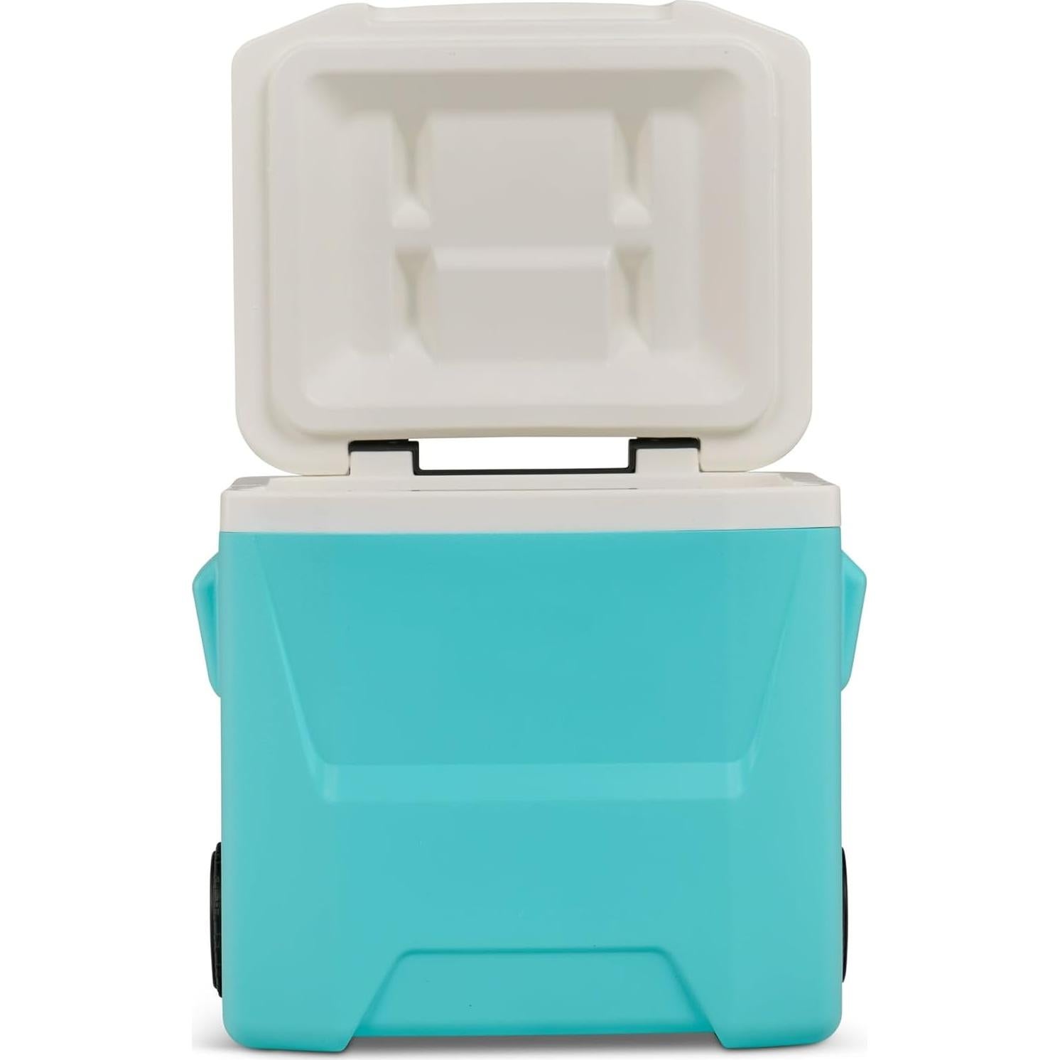 Nevera Portátil Azul Aqua TOPDZHSHI 16 QT con Ruedas