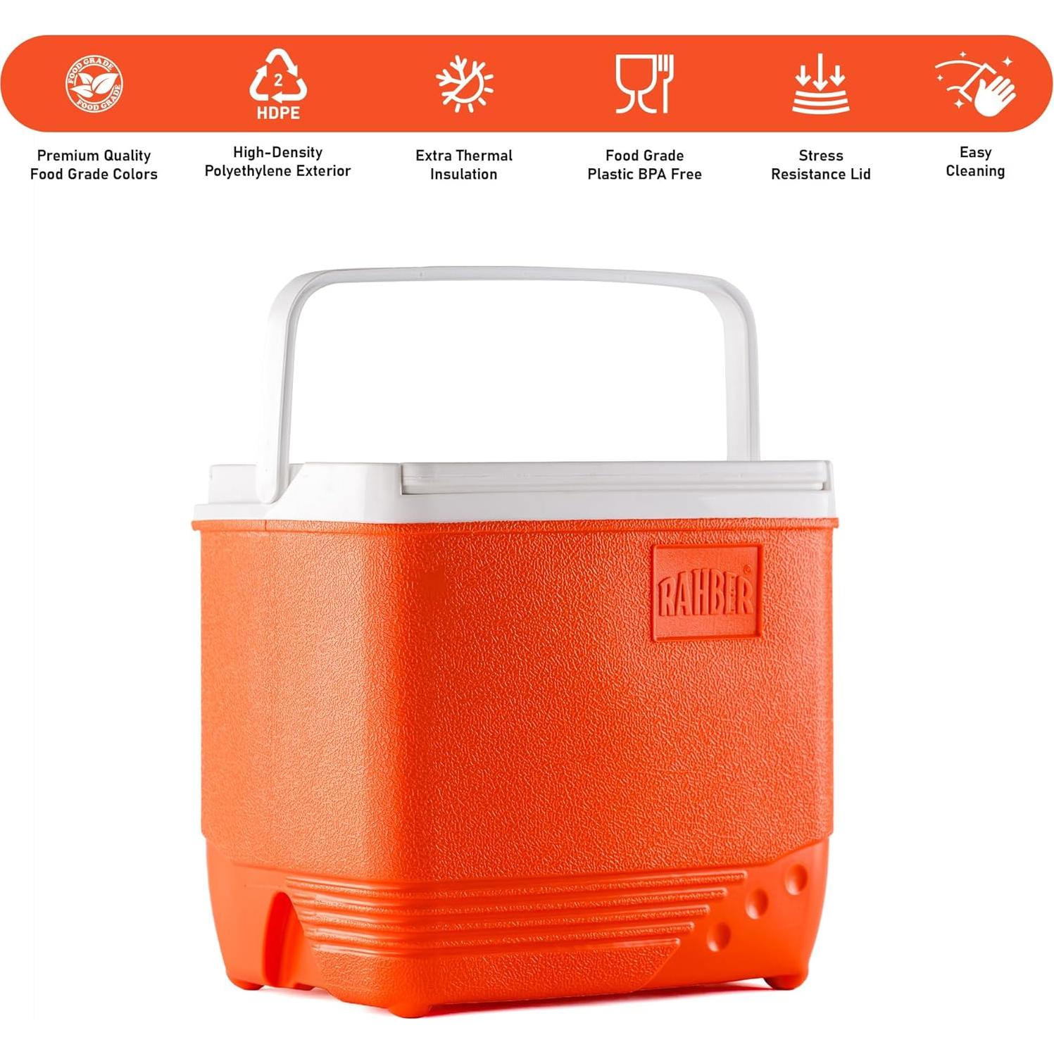 Nevera Portátil RAHBER Max 5.5L Aislada para Camping