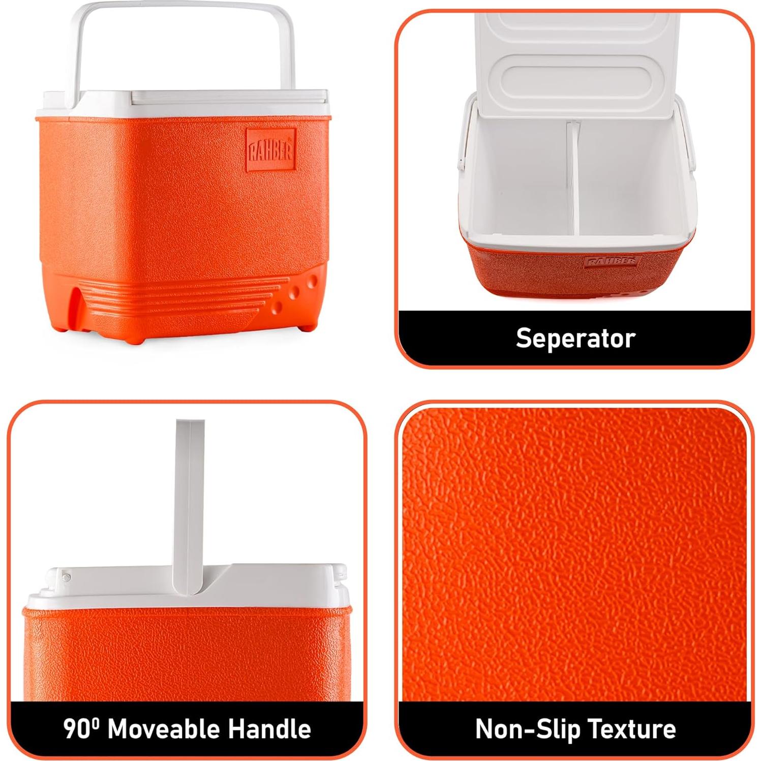 Nevera Portátil RAHBER Max 5.5L Aislada para Camping