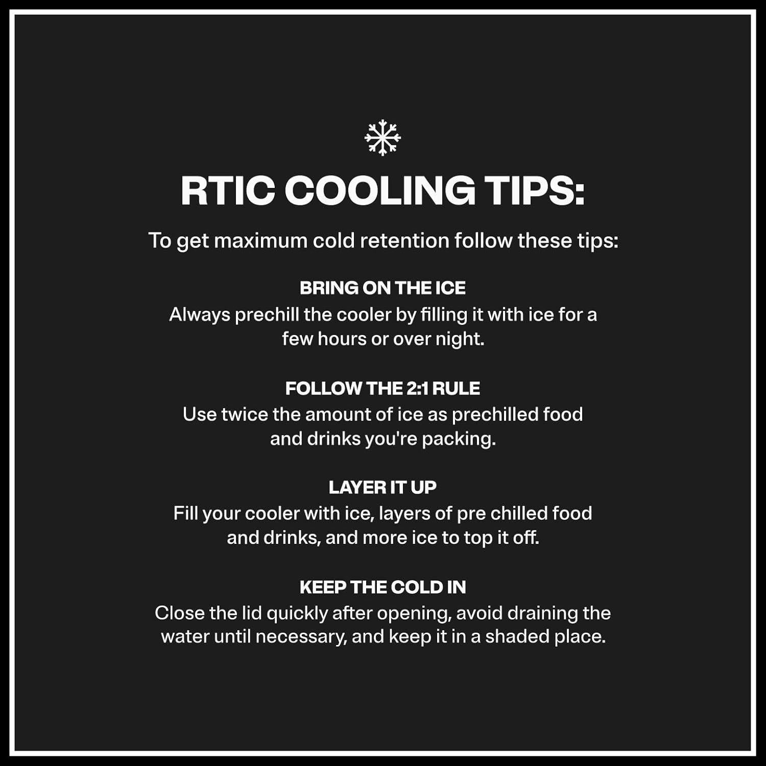 Enfriador Duro RTIC 52 QT Ultra-Ligero con Ruedas Aislado