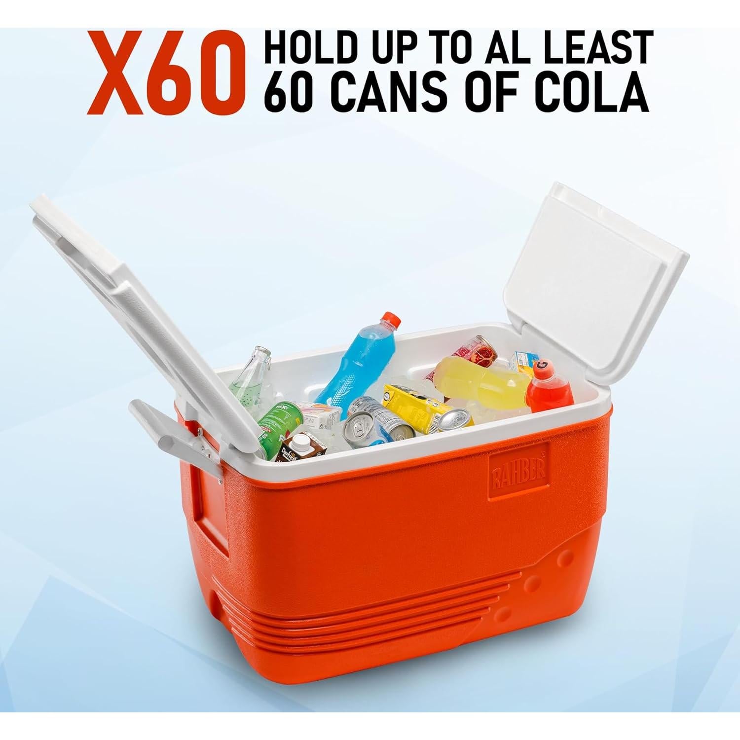 Hielera Grande Aislada RAHBER Max 30L 29.9L para Camping