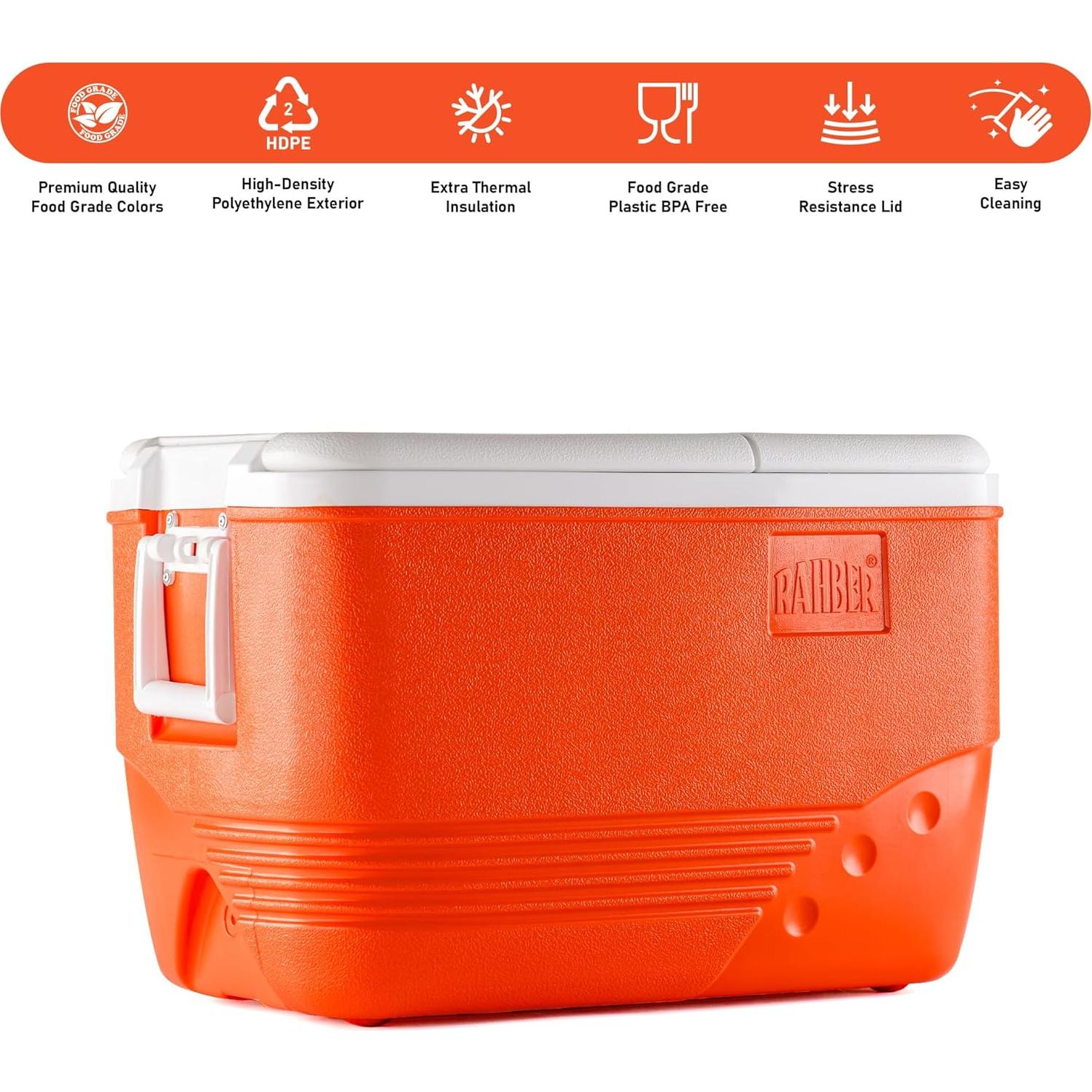 Hielera Grande Aislada RAHBER Max 30L 29.9L para Camping