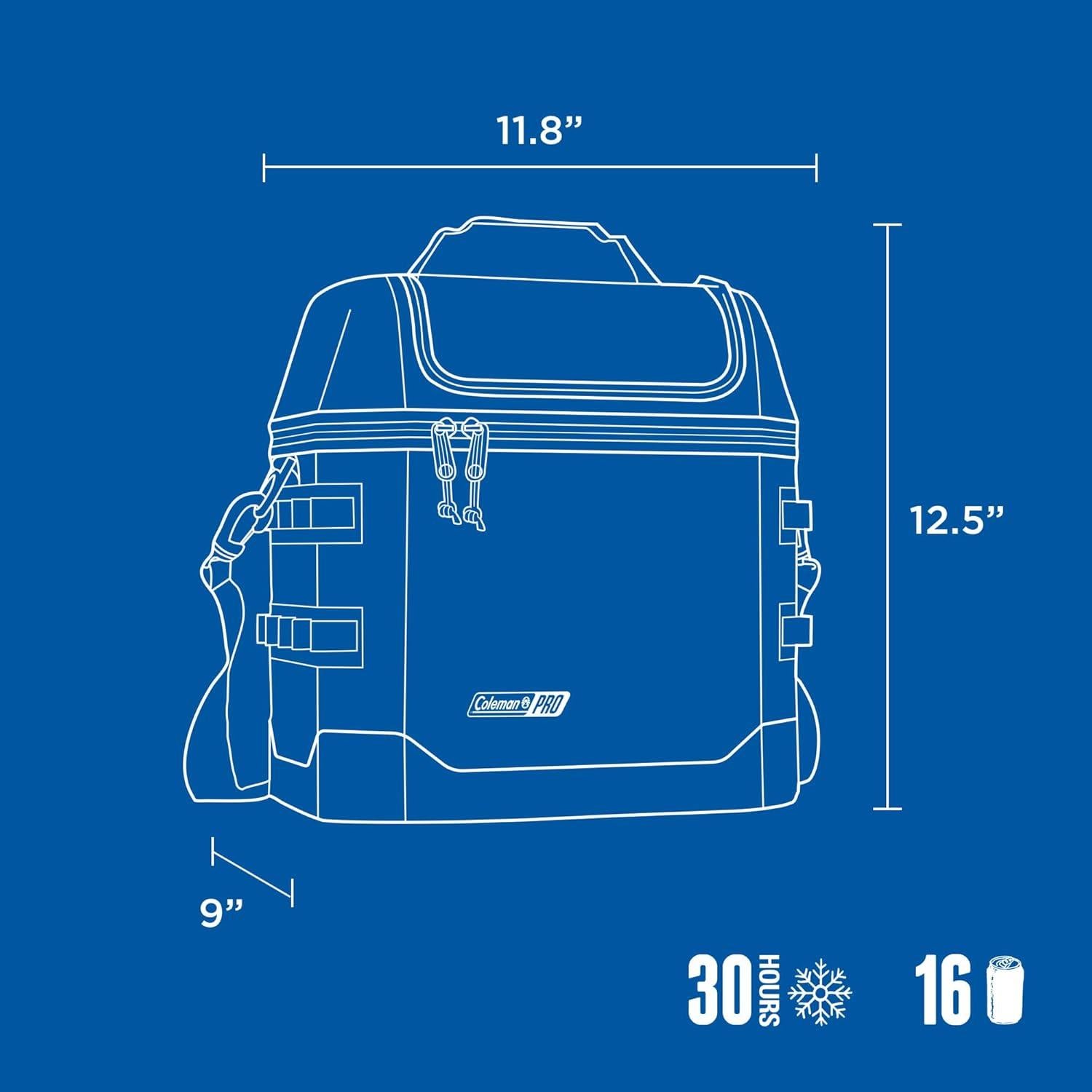 Enfriador Coleman Pro 16 Latas Aislado Neptuno 30 Horas Frío