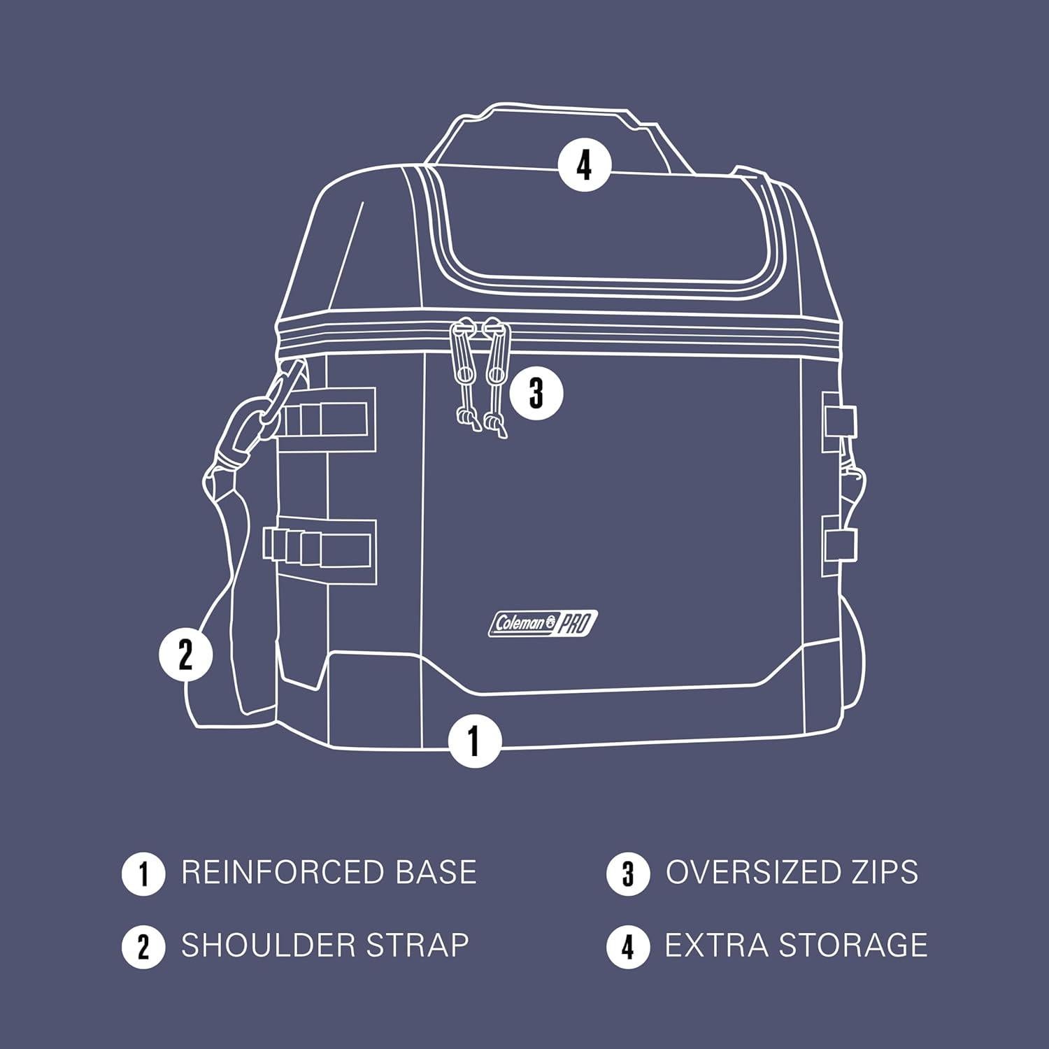 Enfriador Coleman Pro 16 Latas Aislado Neptuno 30 Horas Frío