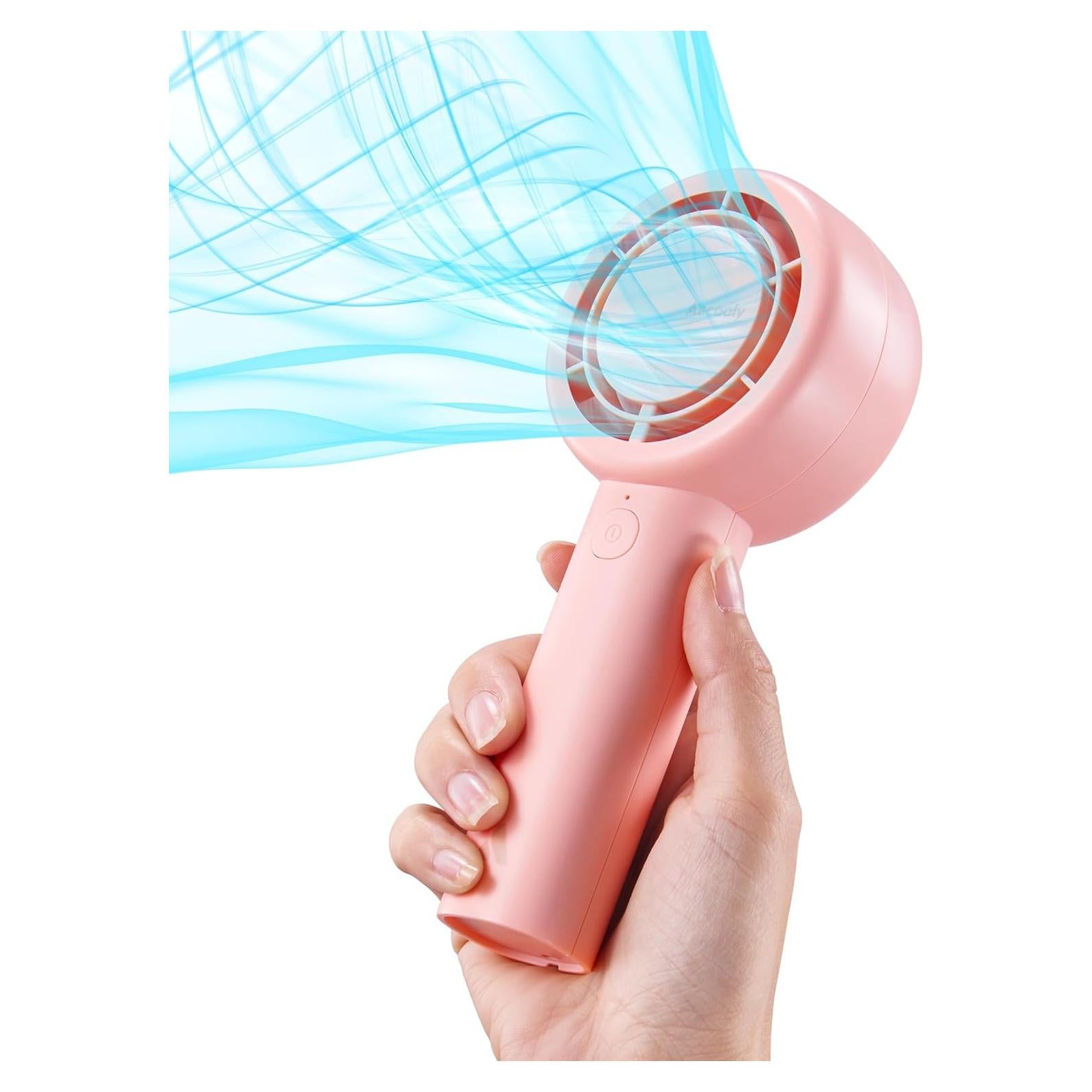 Ventilador Portátil Aecooly Halo 01 4500mAh Rosa 5 Velocidades