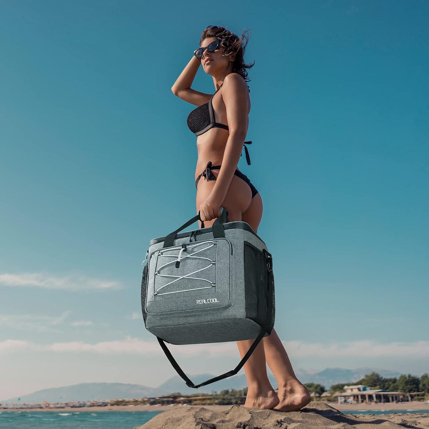 Bolsa Enfriador RealCool RCCB02 35L Aislada Plegable 100% Fugas