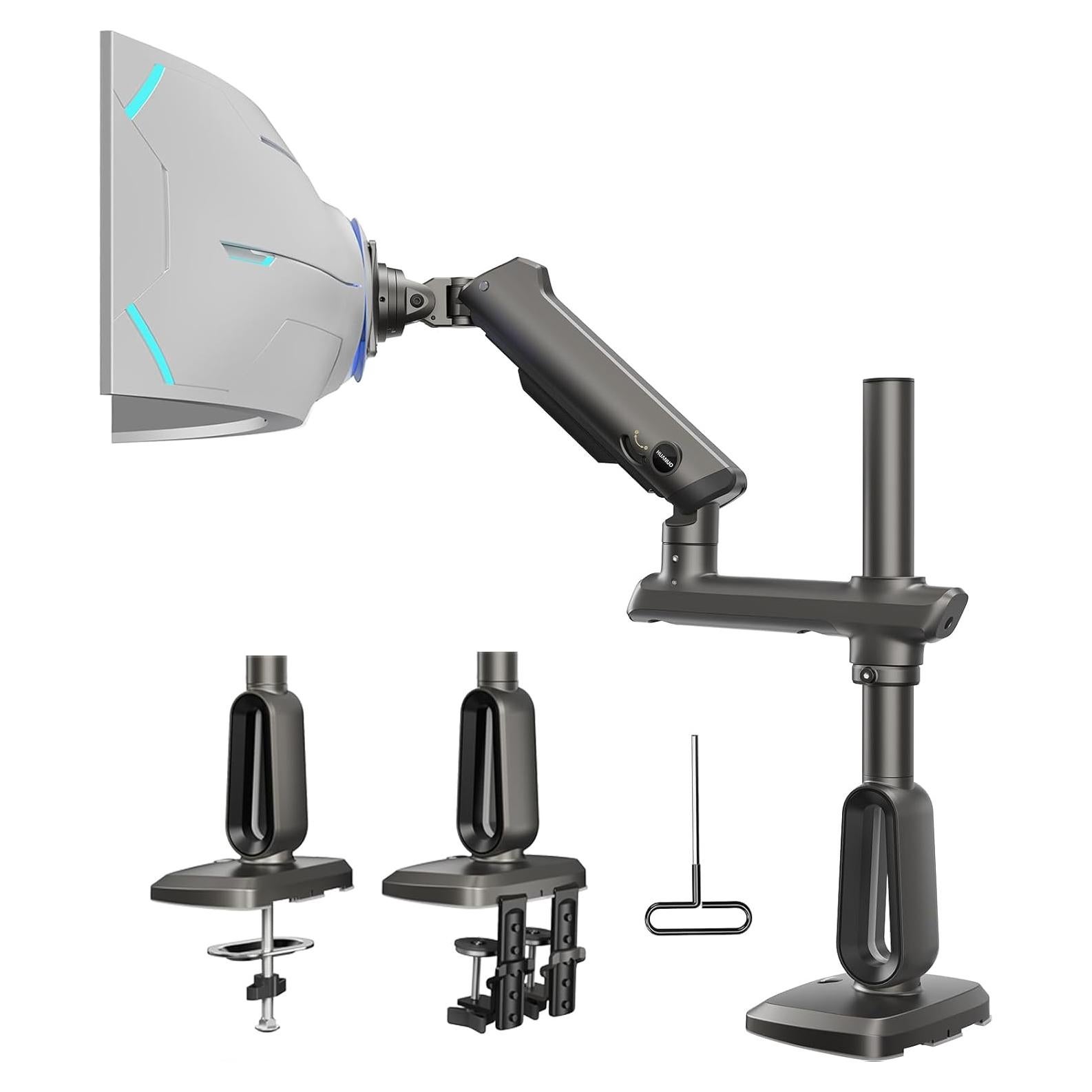 Brazo de Monitor HUANUO para Pantallas Ultrawide hasta 49"