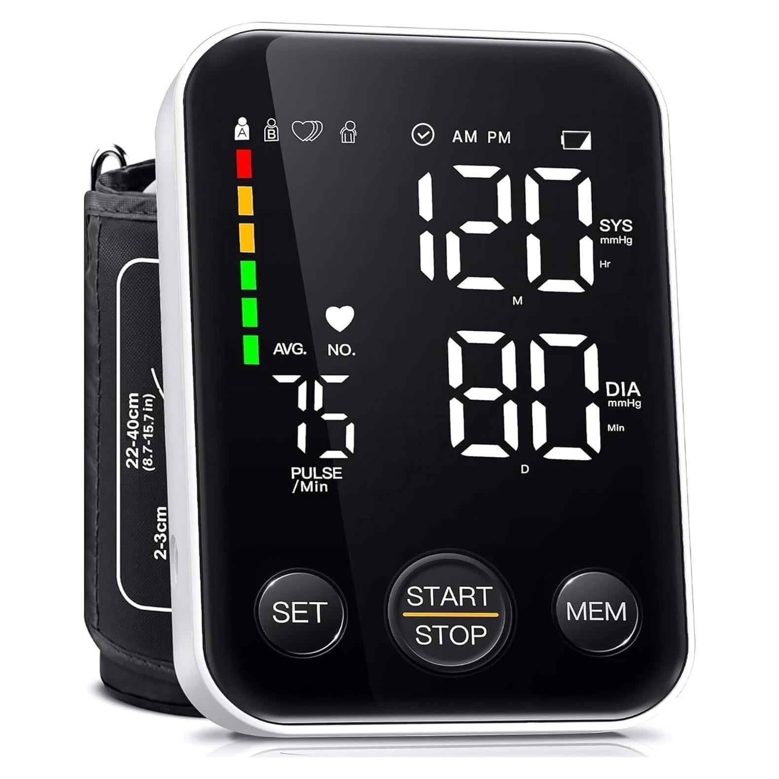 Monitor de Presión Arterial Oklar C02 para Brazo Ajustable