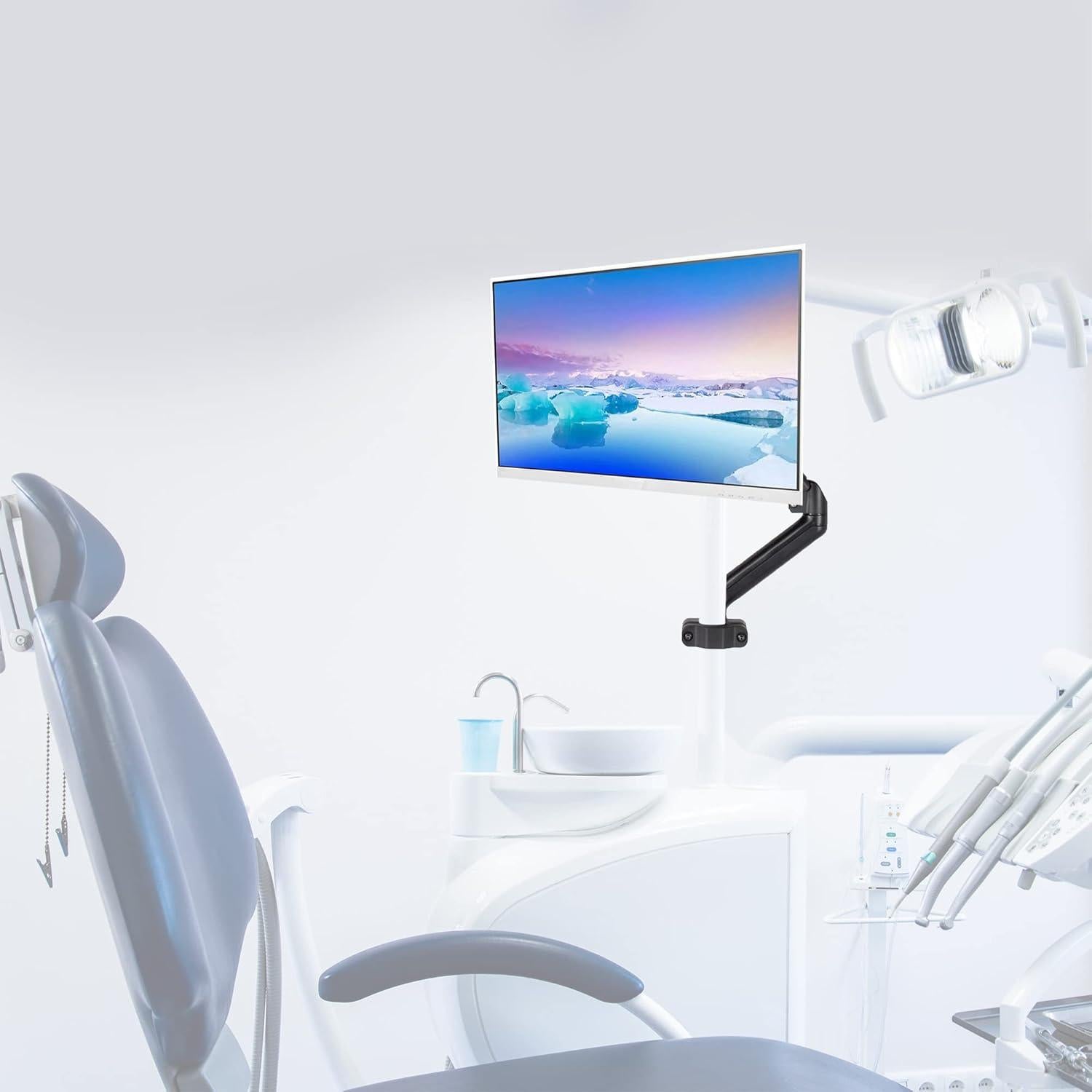 Soporte de Montaje en Poste Neumático VIVO MOUNT-POLE05O 17-32"