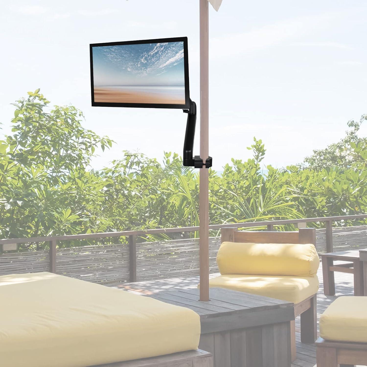 Soporte de Montaje en Poste Neumático VIVO MOUNT-POLE05O 17-32"