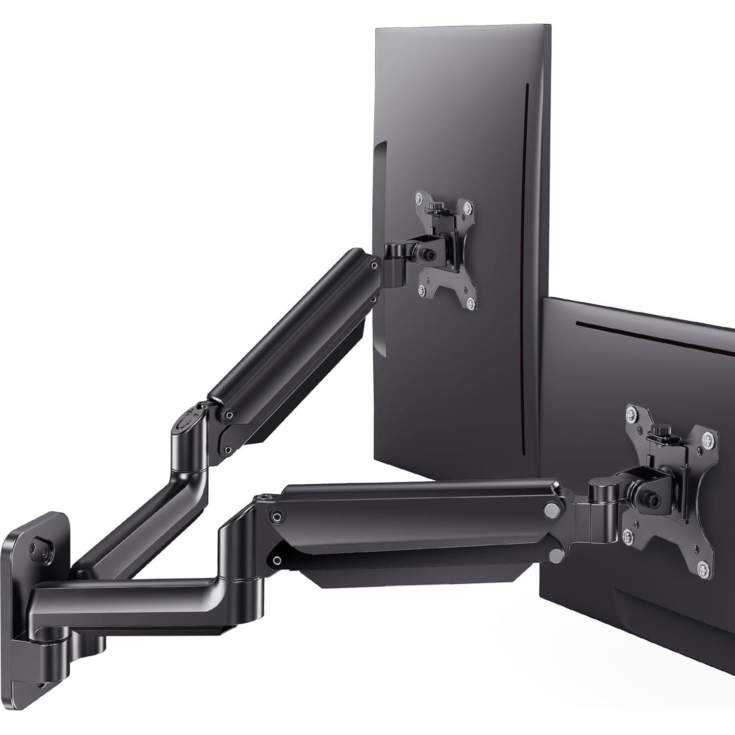 Soporte de Pared Doble Monitor HUANUO 17-32" Ajustable VESA
