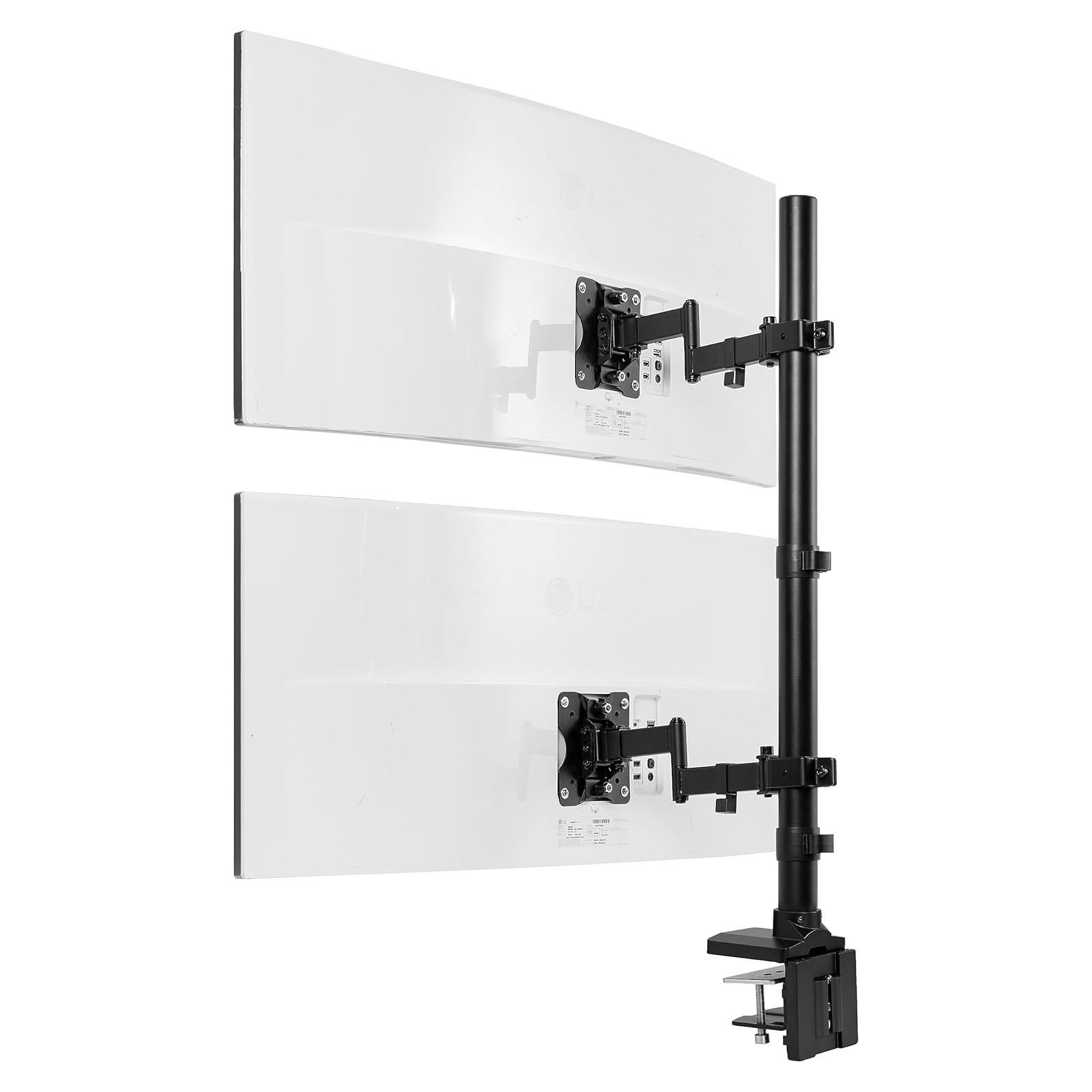 Soporte de Monitor Doble Vertical VIVO STAND-V202T 43" Negro