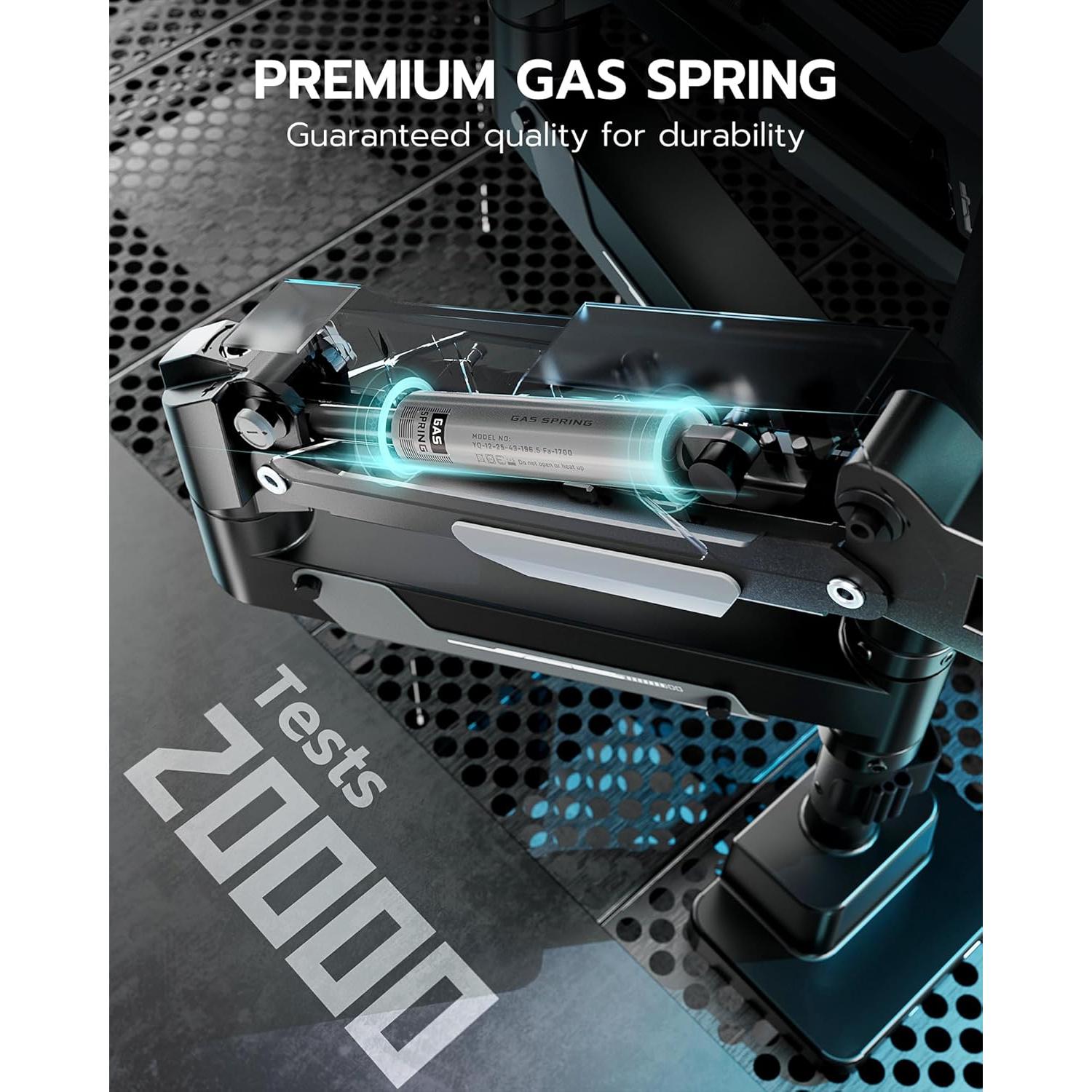 Soporte Doble para Monitores ARES WING Ajustable 24-57"