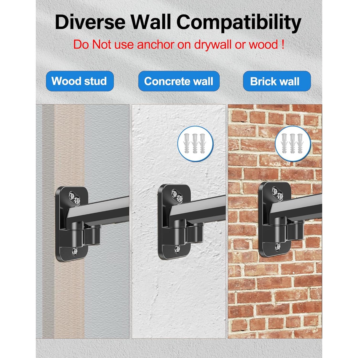 Soporte de Pared Doble para Monitor MOUNTUP 32" Ajustable VESA