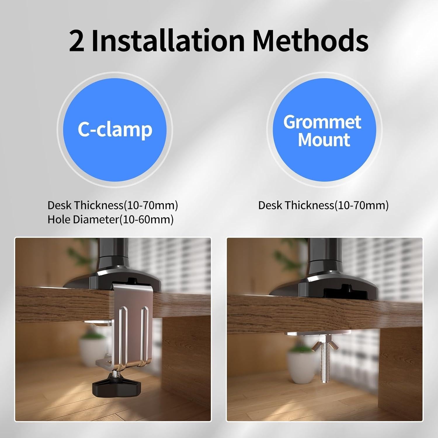 Soporte de Monitor SUPTEK Ajustable 13-32" Negro VESA