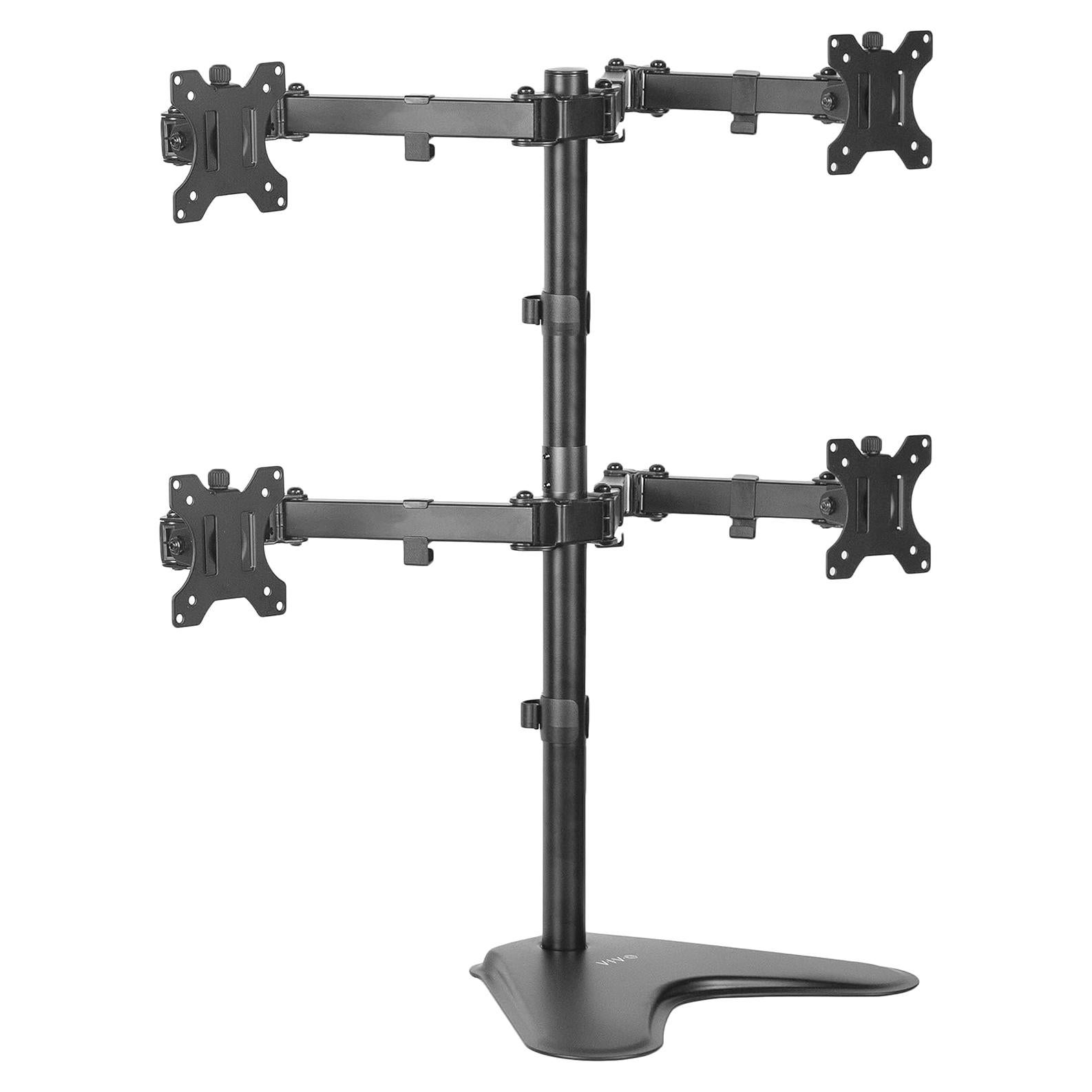 Soporte de Monitor Cuádruple VIVO STAND-V004F Ajustable 33-76 cm