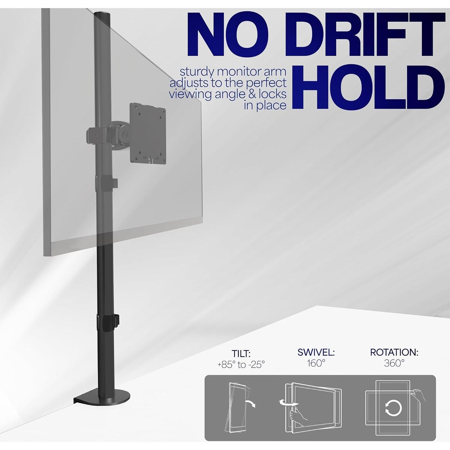 Soporte de Escritorio VIVO STAND-V100R para Monitores 49"