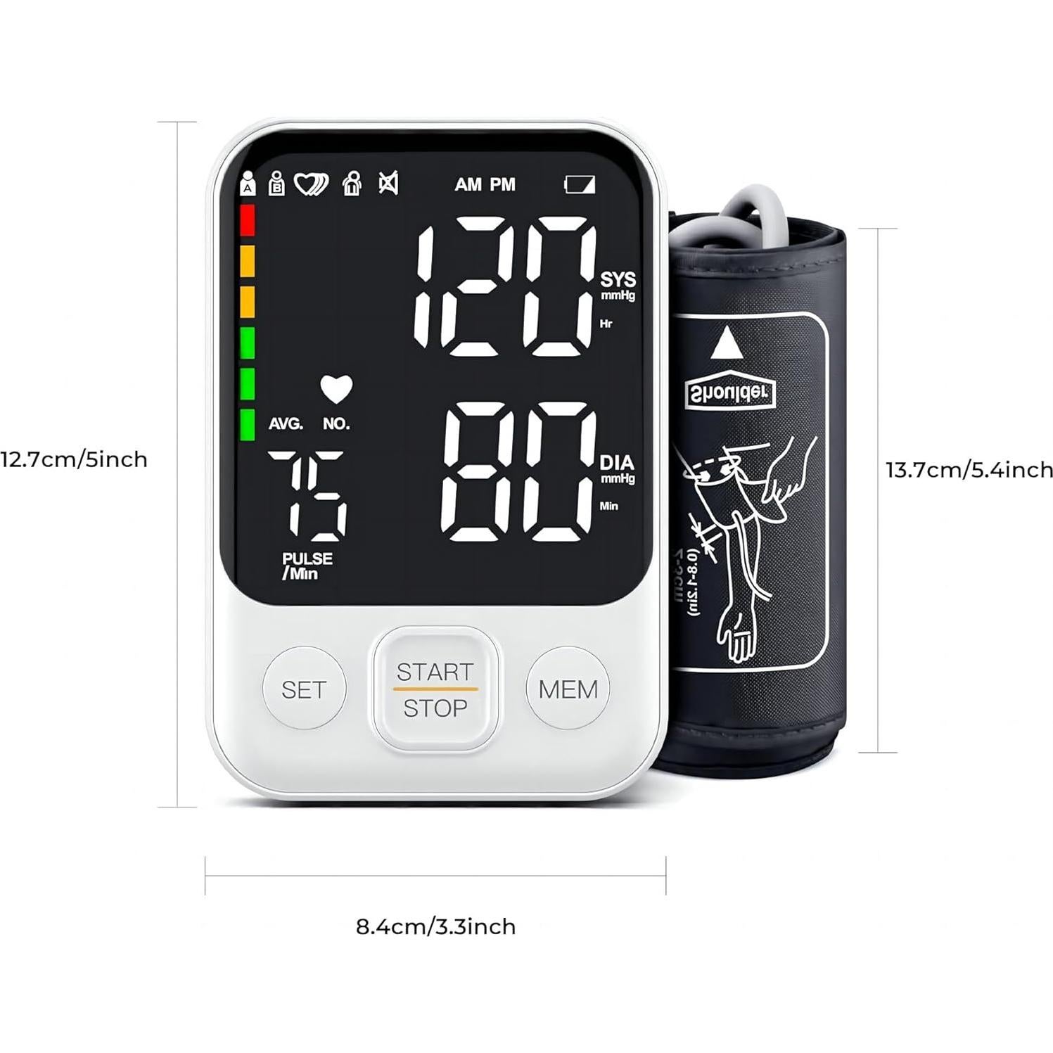 Esfigmomanómetro Manual Shenzhen Jamr C02 con Pantalla LED