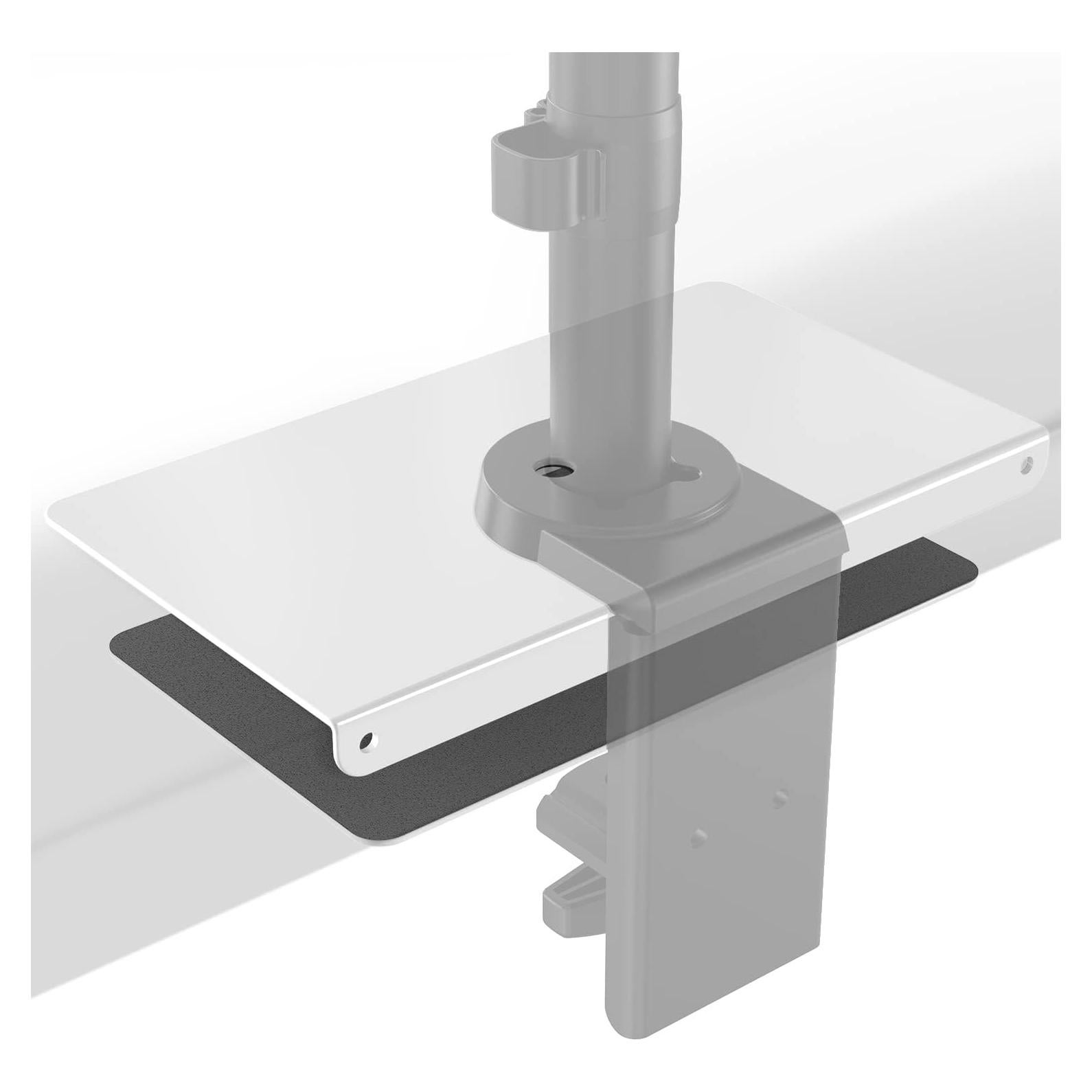 Soporte de Monitor WALI CGRP-W con Abrazadera en C, Acero Blanco