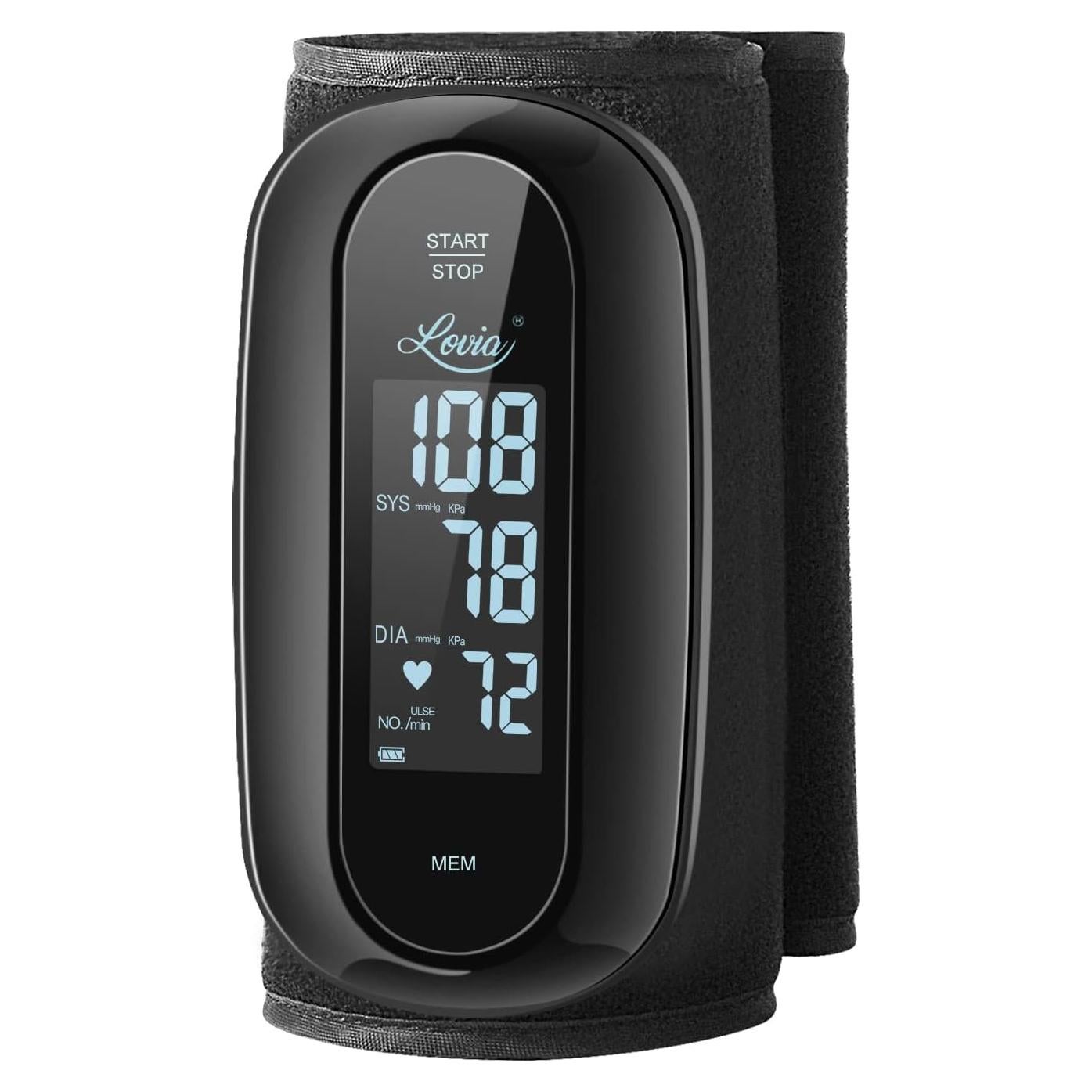 Monitor de Presión Arterial Digital Lovia B66T con Manguito 23-36 cm