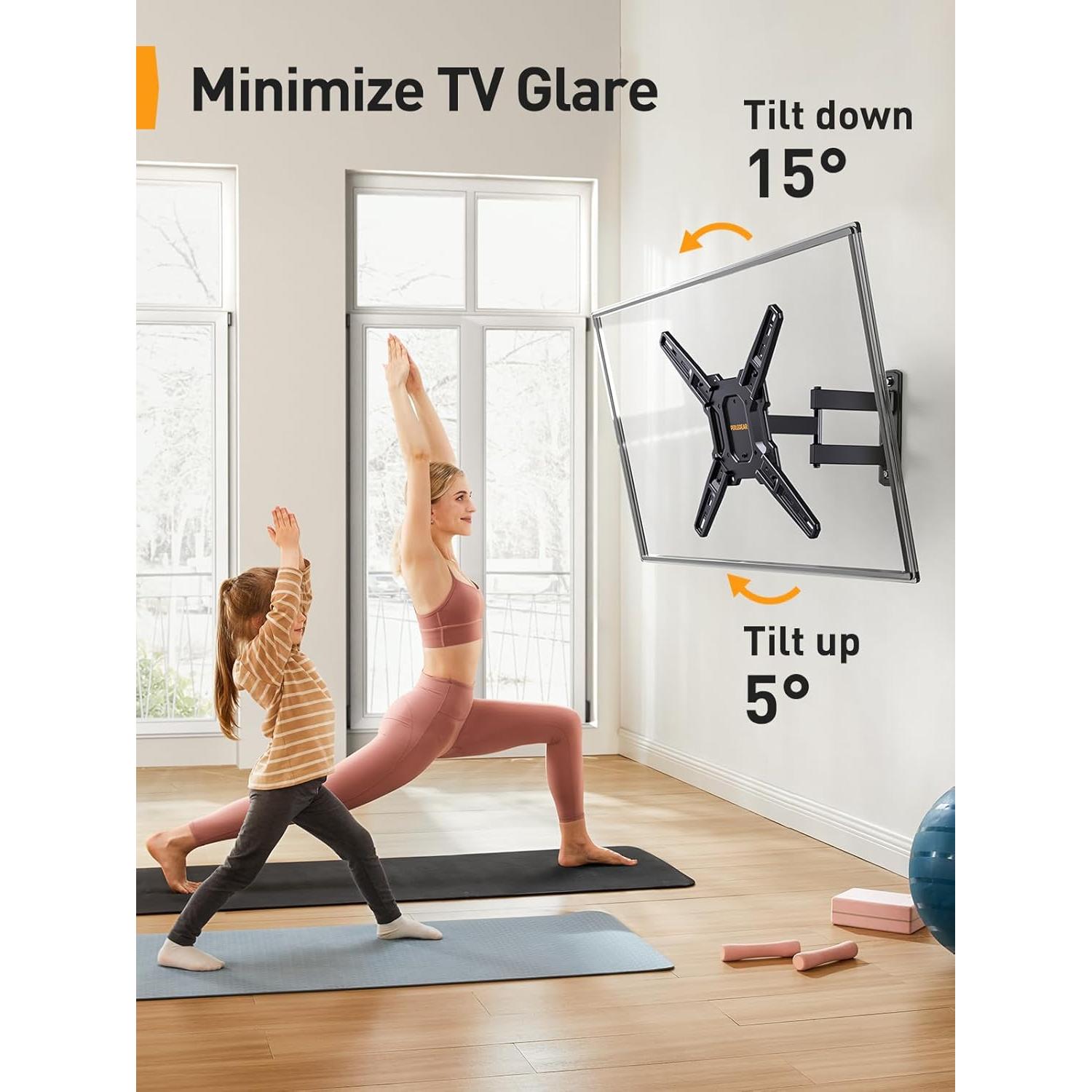 Soporte de Pared para TV Perlegear PGMF3 26-60" hasta 37.2 kg