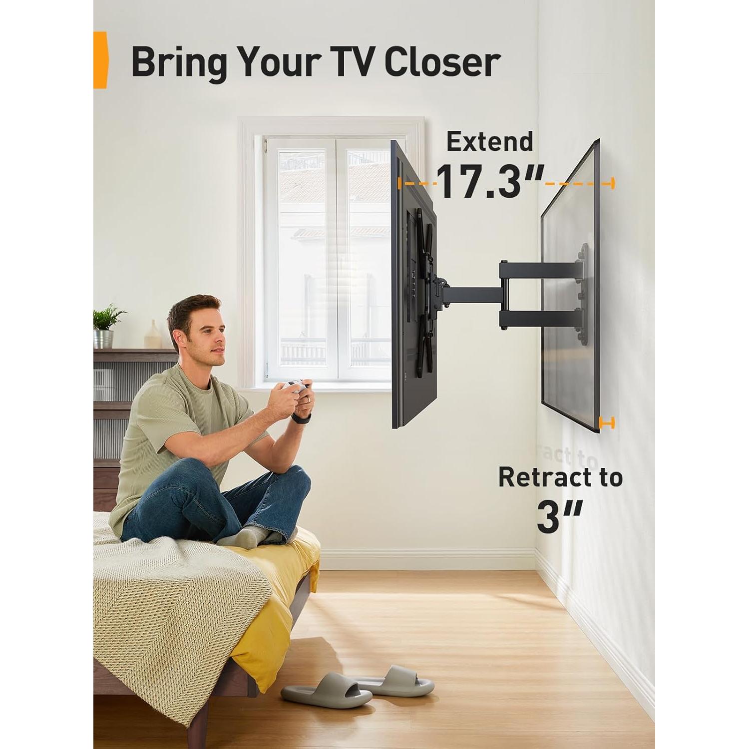 Soporte de Pared para TV Perlegear PGMF3 26-60" hasta 37.2 kg