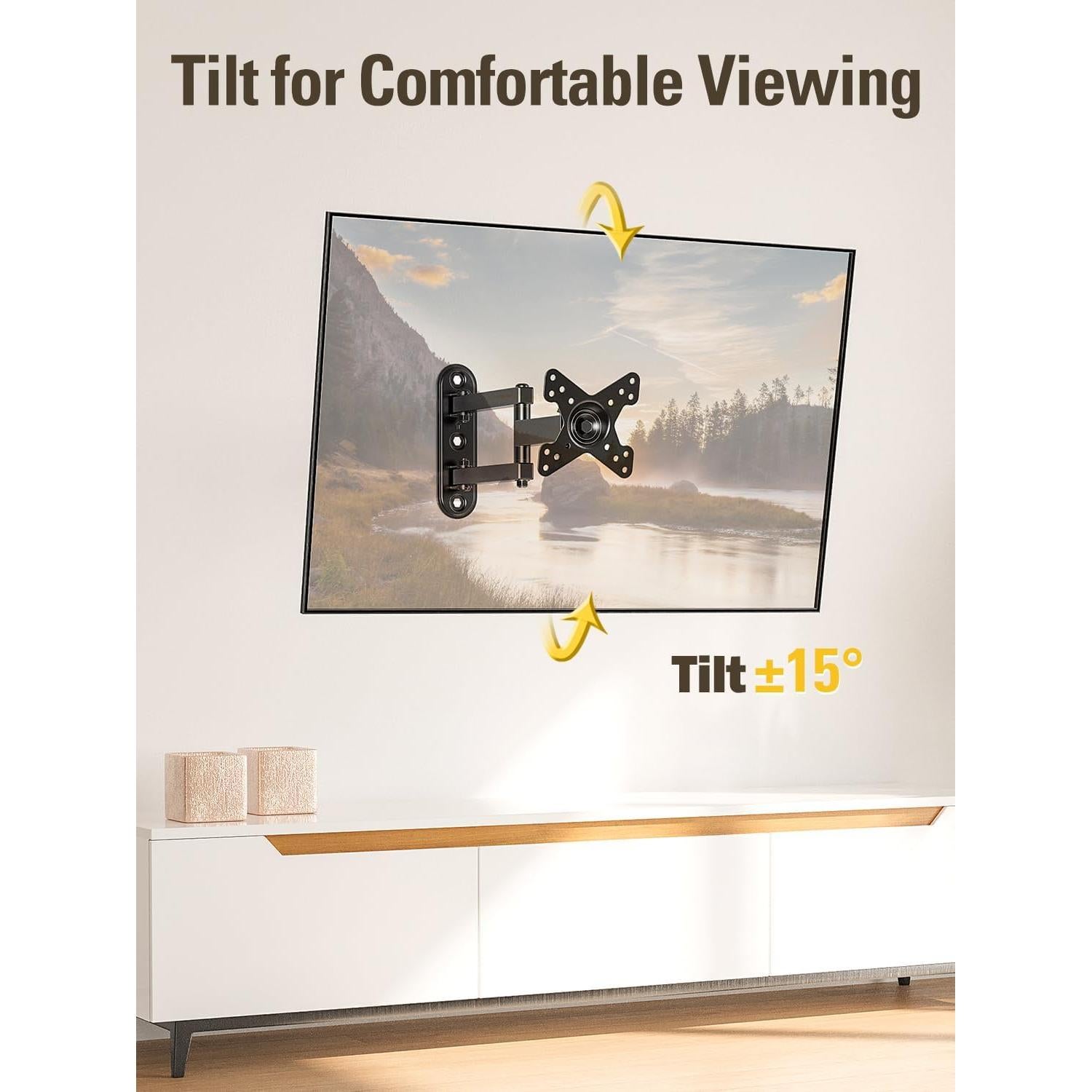 Soporte de Pared para Monitor Mounting Dream MD2463 10-26" 15kg