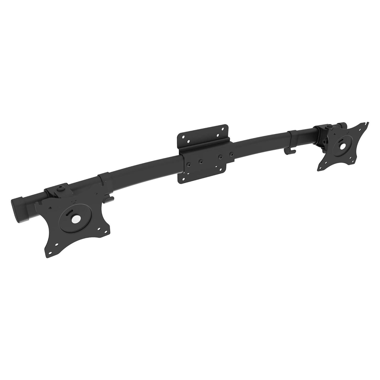 Adaptador Soporte VESA Doble VIVO MOUNT-VW02A 2 Monitores 27"