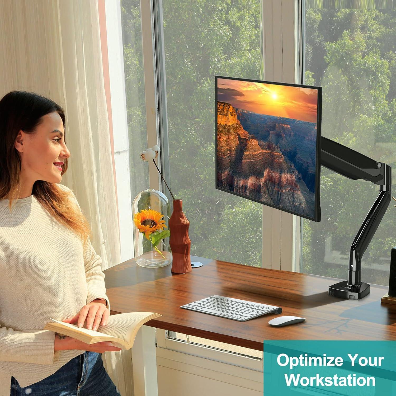 Soporte de Monitor MOUNT PRO 35" Ajustable VESA Negro