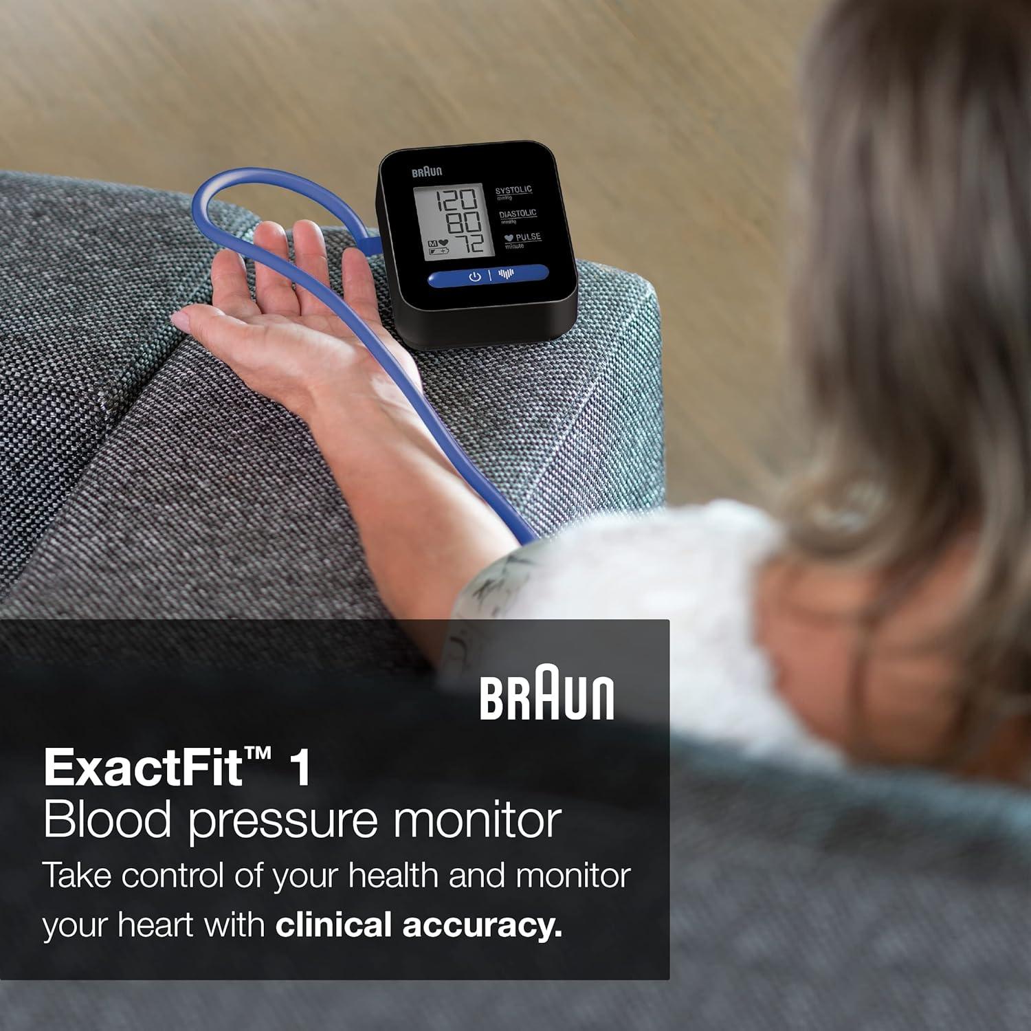 Monitor Digital de Presión Arterial Braun ExactFit 1 BUA5000