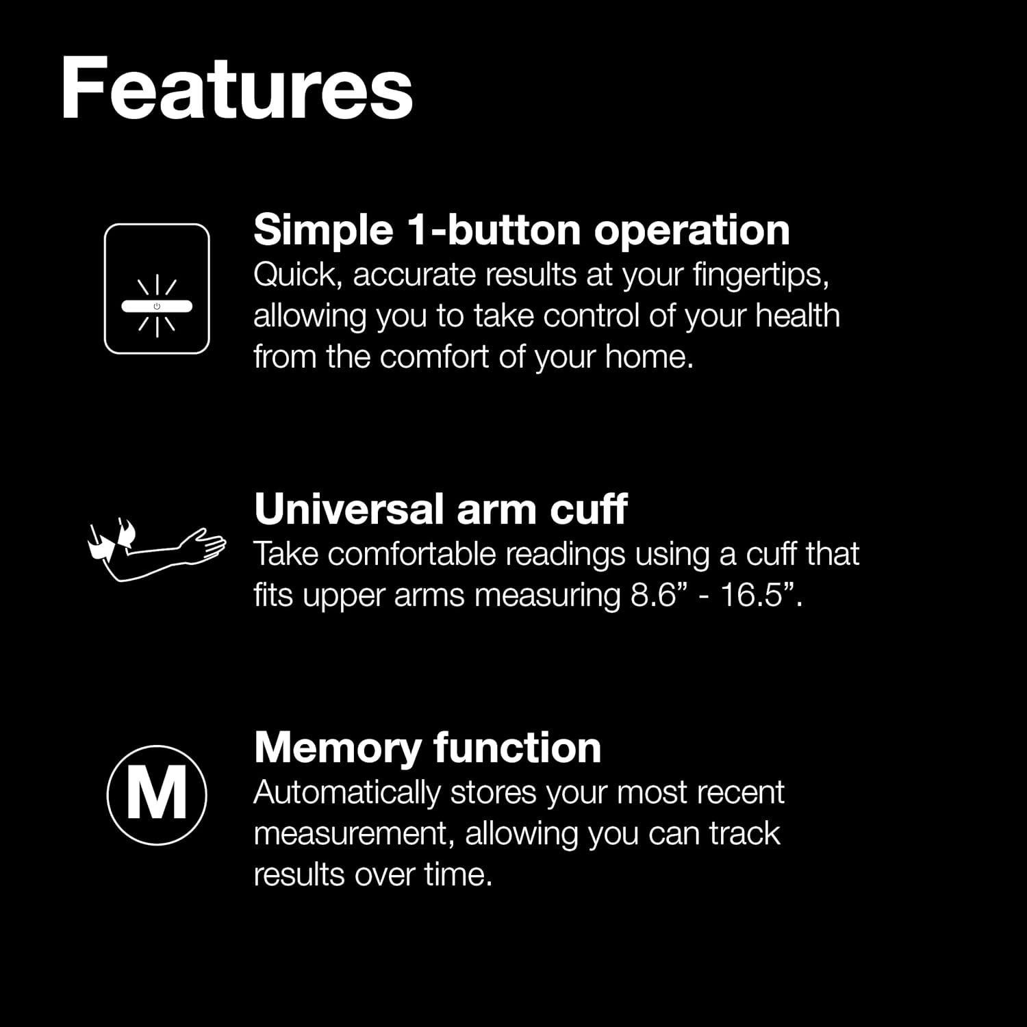 Monitor Digital de Presión Arterial Braun ExactFit 1 BUA5000