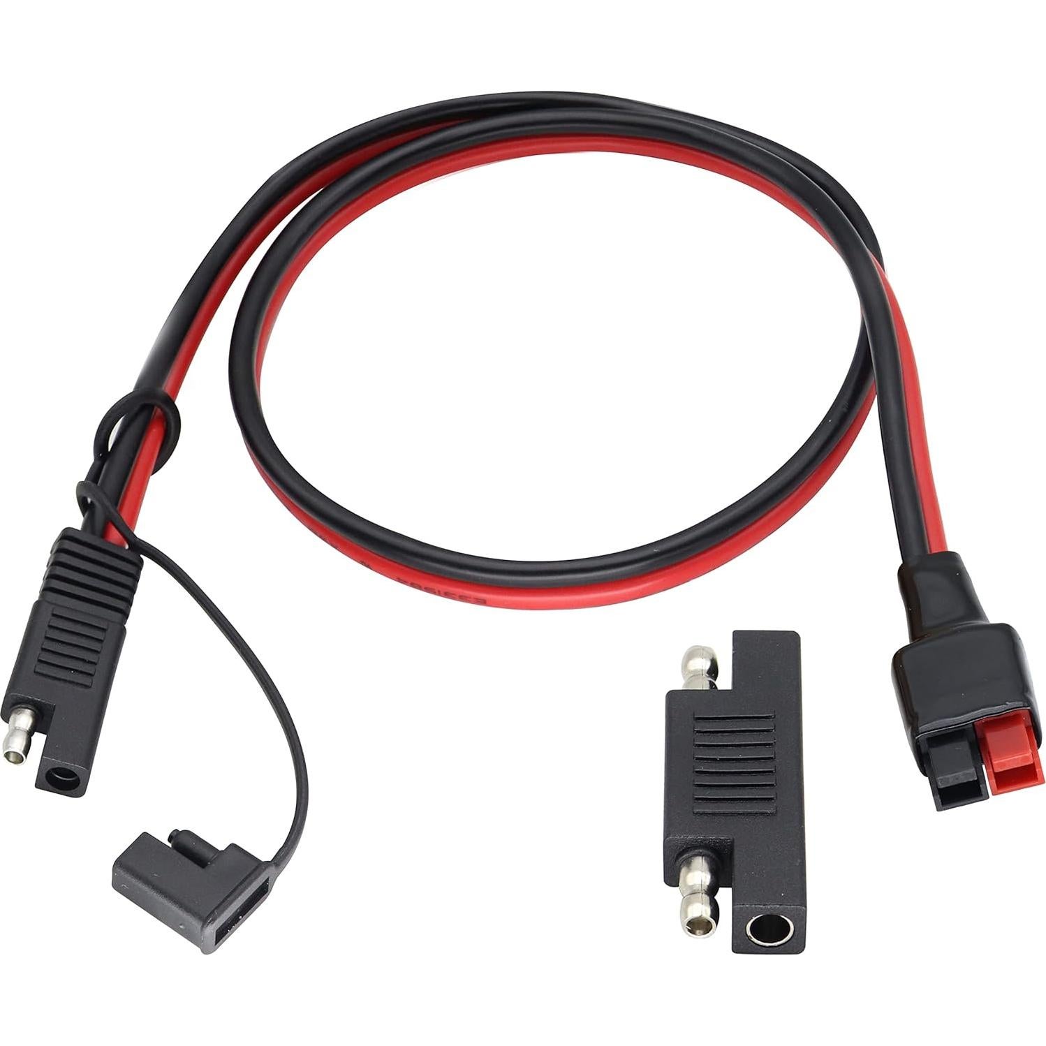 Adaptador Solar SAE 12AWG a Anderson 60cm HCFeng