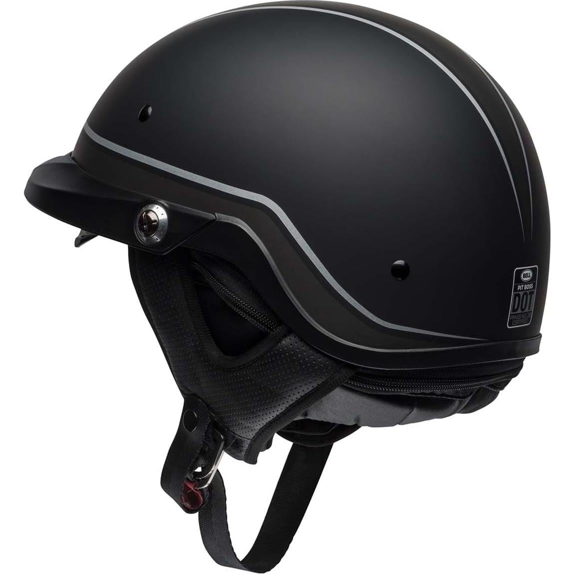 Casco BELL Pit Boss Negro/Gris Pinned X-Large/XX-Large