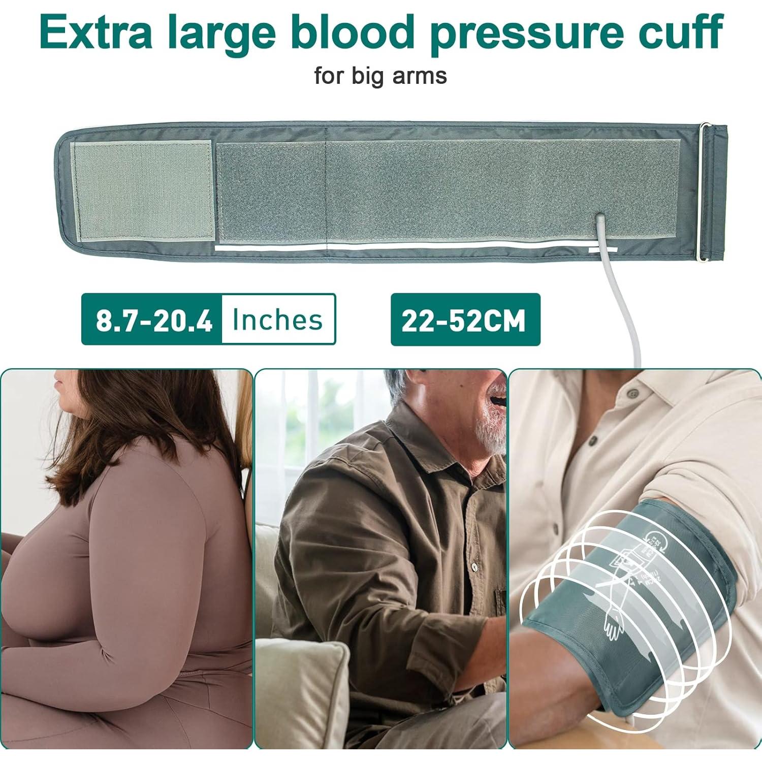 Manguito de Presión Arterial XL Maguja 22-52CM Ajustable