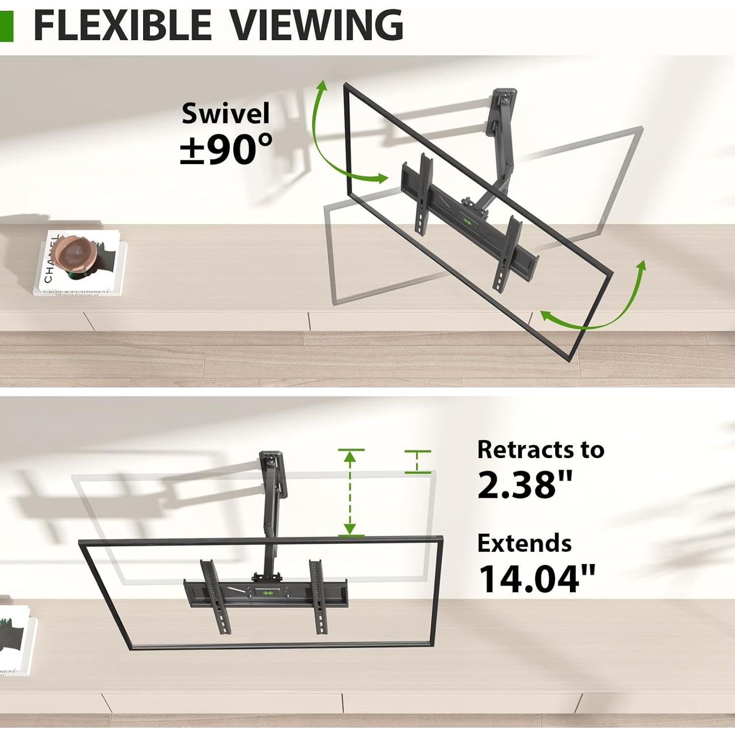 Soporte de Pared para TV USX MOUNT 26-60" Movimiento Completo