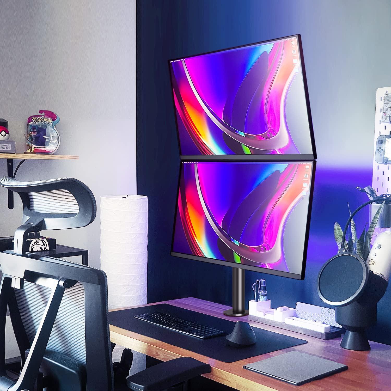 Soporte Doble Vertical para Monitores MOUNTUP MU3004 32" Ajustable