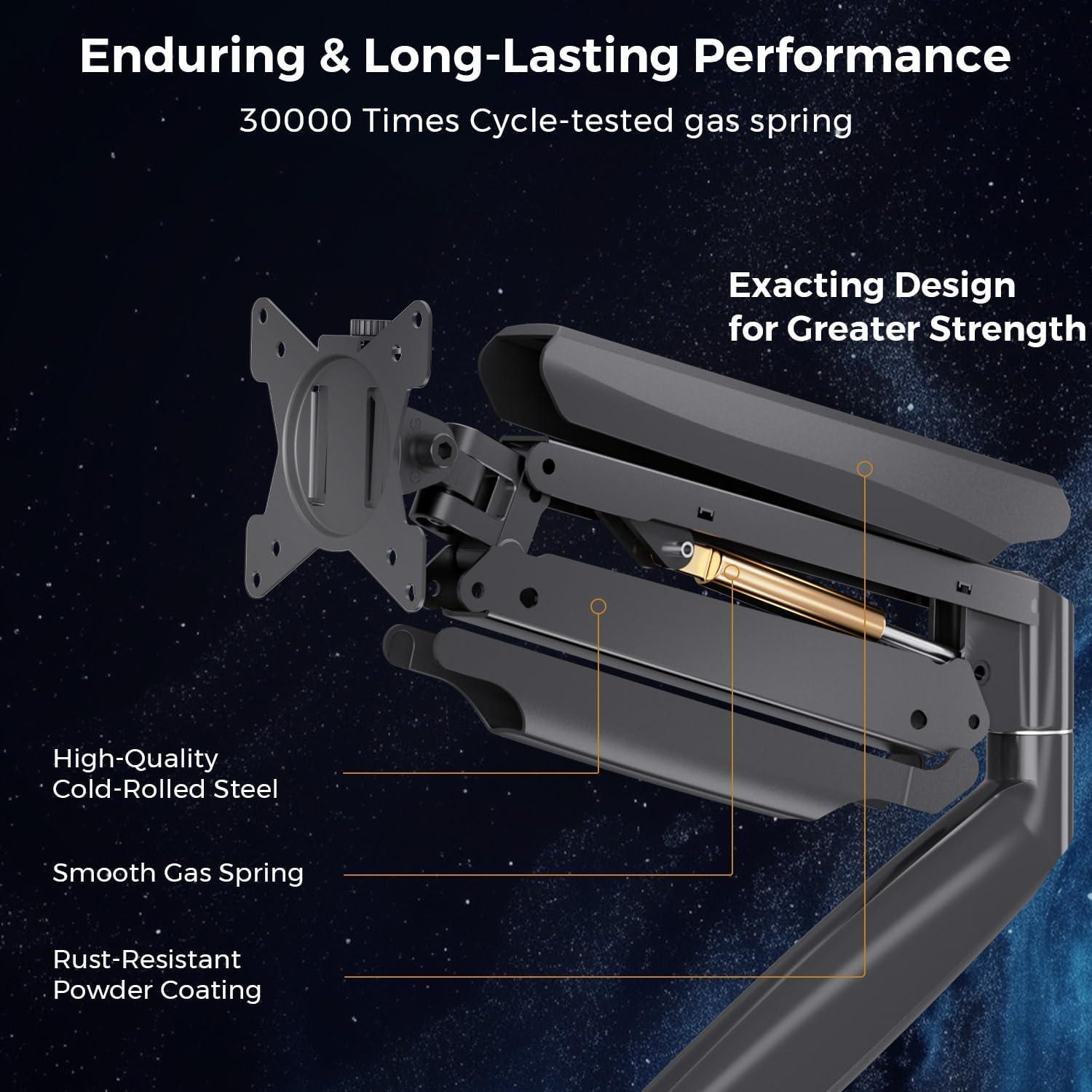 Soporte Doble para Monitor Curvo NearHub MA40-US hasta 35"