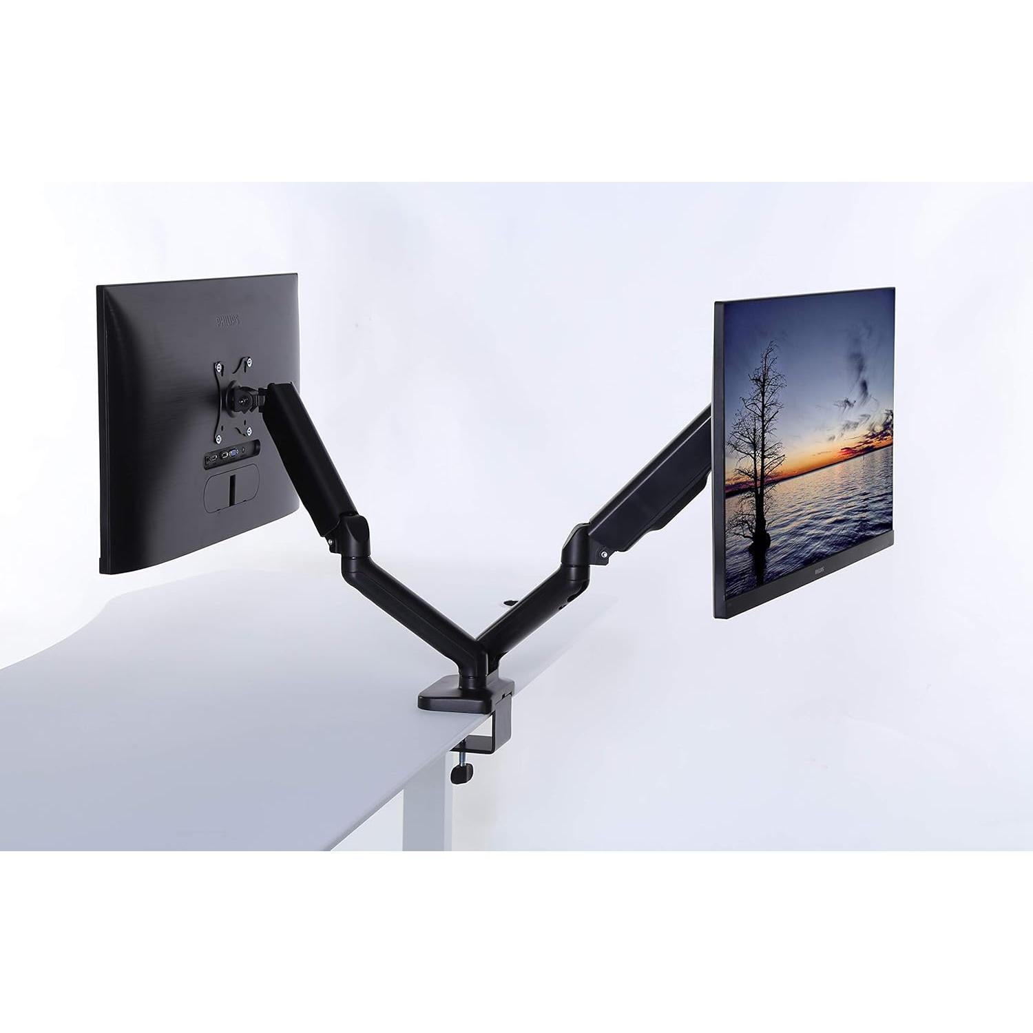 Soporte Doble para Monitor ApexDesk DMM-24 Altura Ajustable